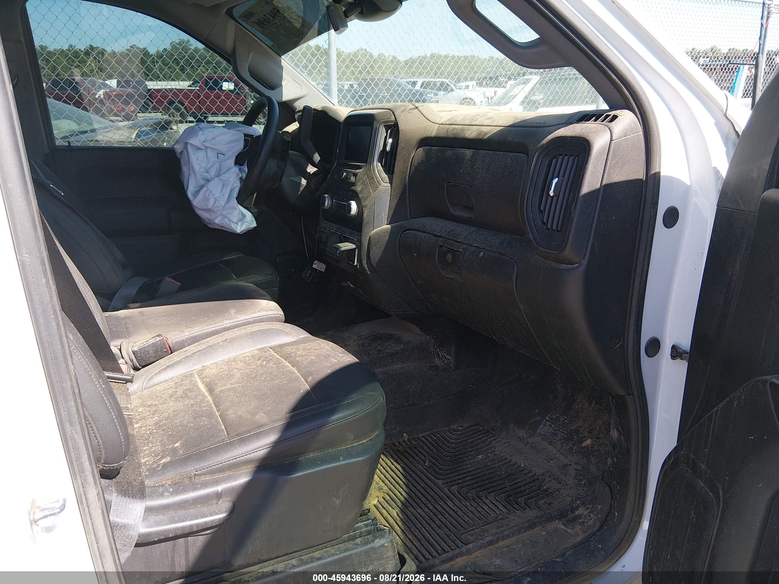 2024 Gmc Sierra 2500hd 4wd  Long Bed Pro White vin: 1GD19LE75RF426838
