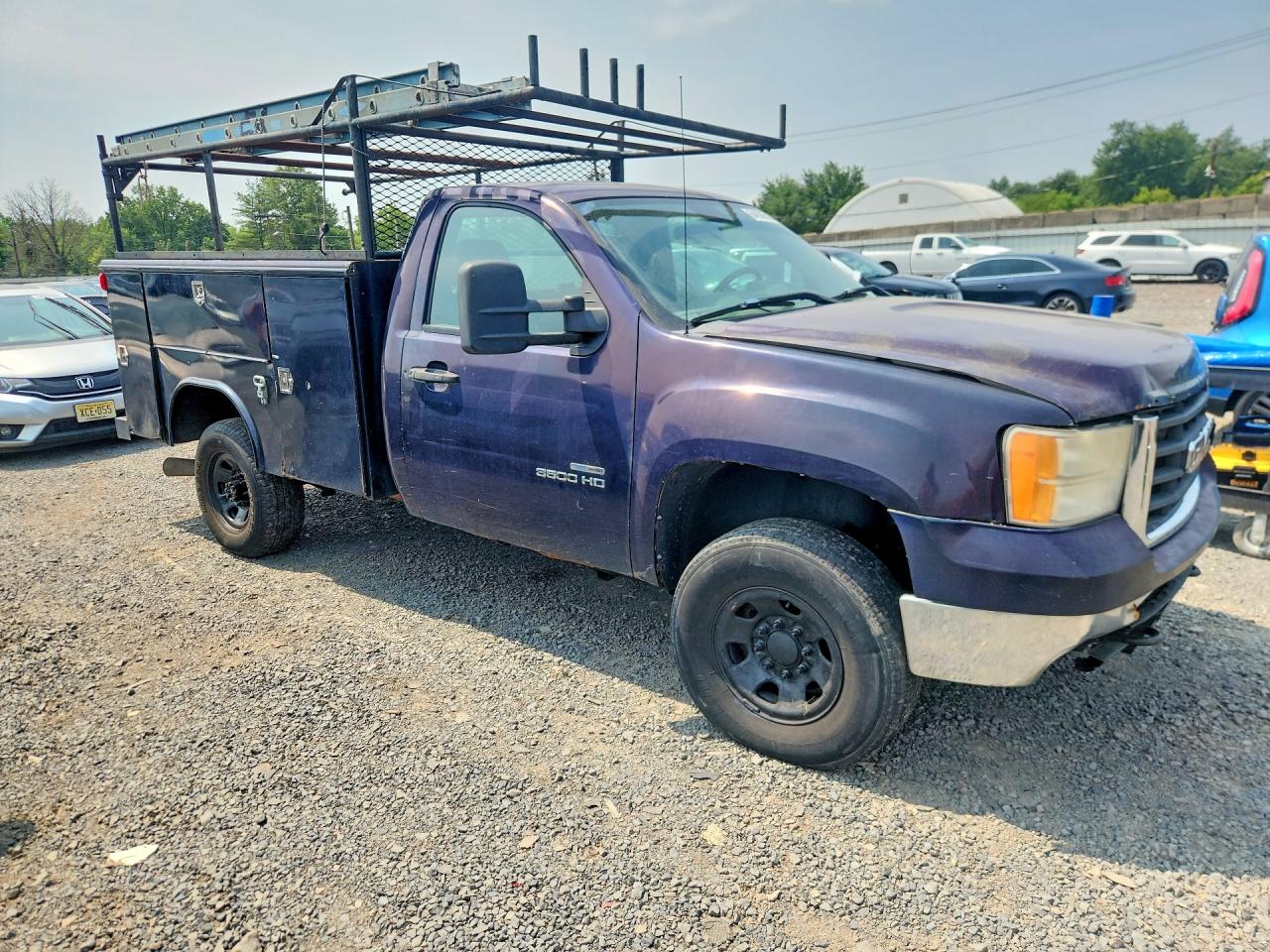 2010 Gmc Sierra K3500 Blue vin: 1GD3K2B65AF105325