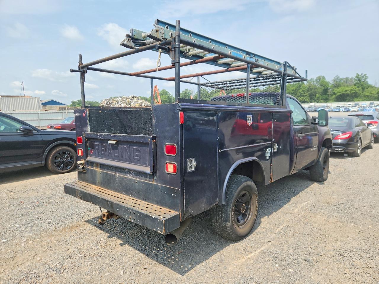 2010 Gmc Sierra K3500 Blue vin: 1GD3K2B65AF105325