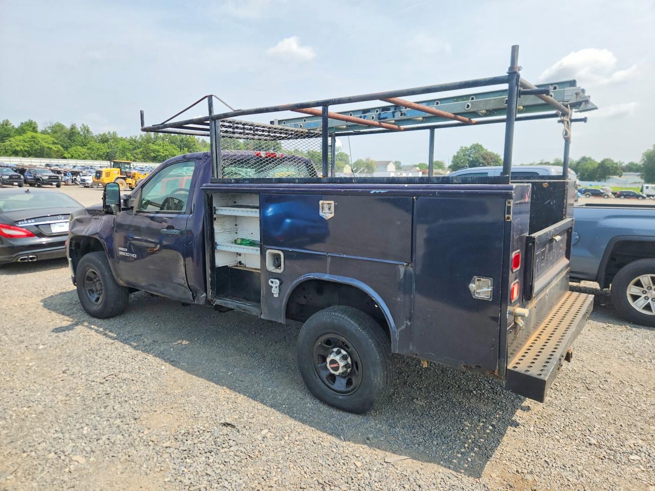 2010 Gmc Sierra K3500 Blue vin: 1GD3K2B65AF105325