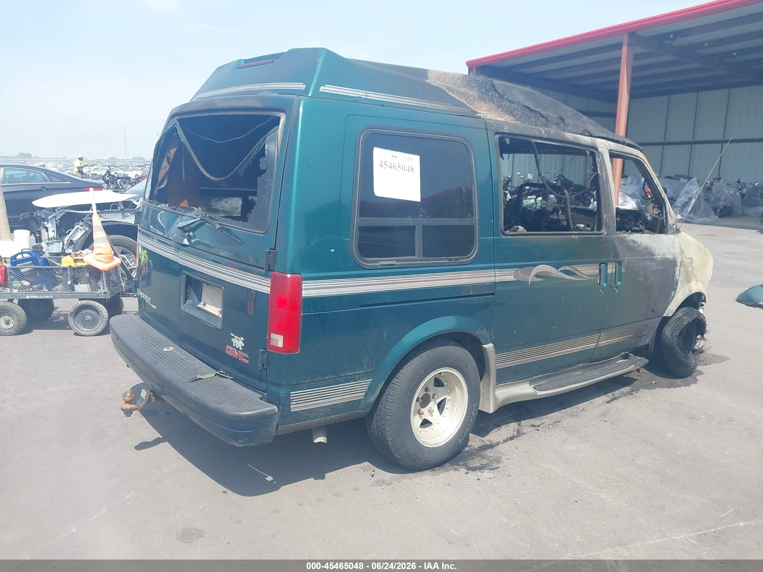 1998 Gmc Safari Yf7 Green vin: 1GDDM19W5WB514664