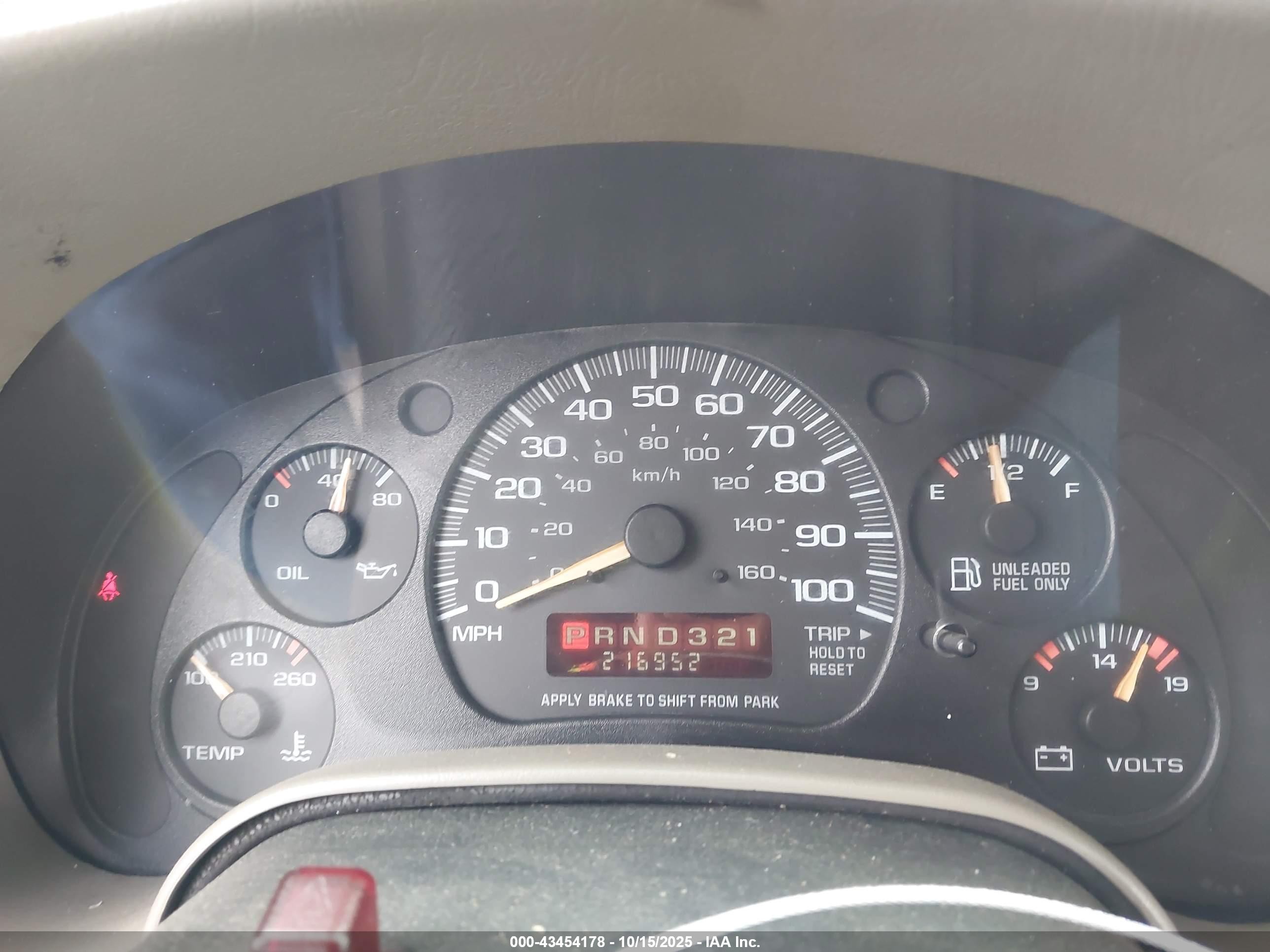 1998 Gmc Safari Yf7 Upfitter Package Белый vin: 1GDDM19W9WB522914