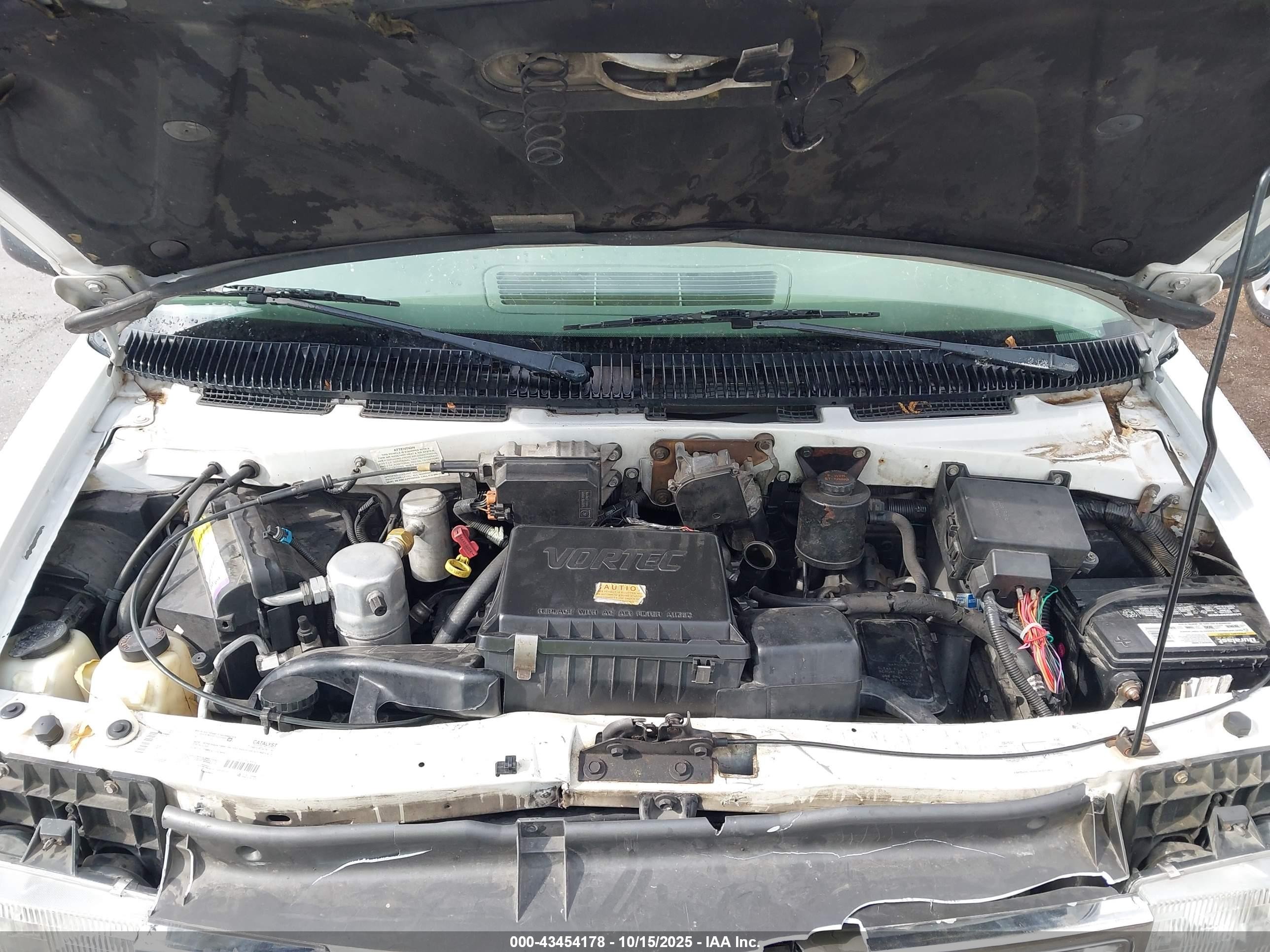 1998 Gmc Safari Yf7 Upfitter Package Белый vin: 1GDDM19W9WB522914