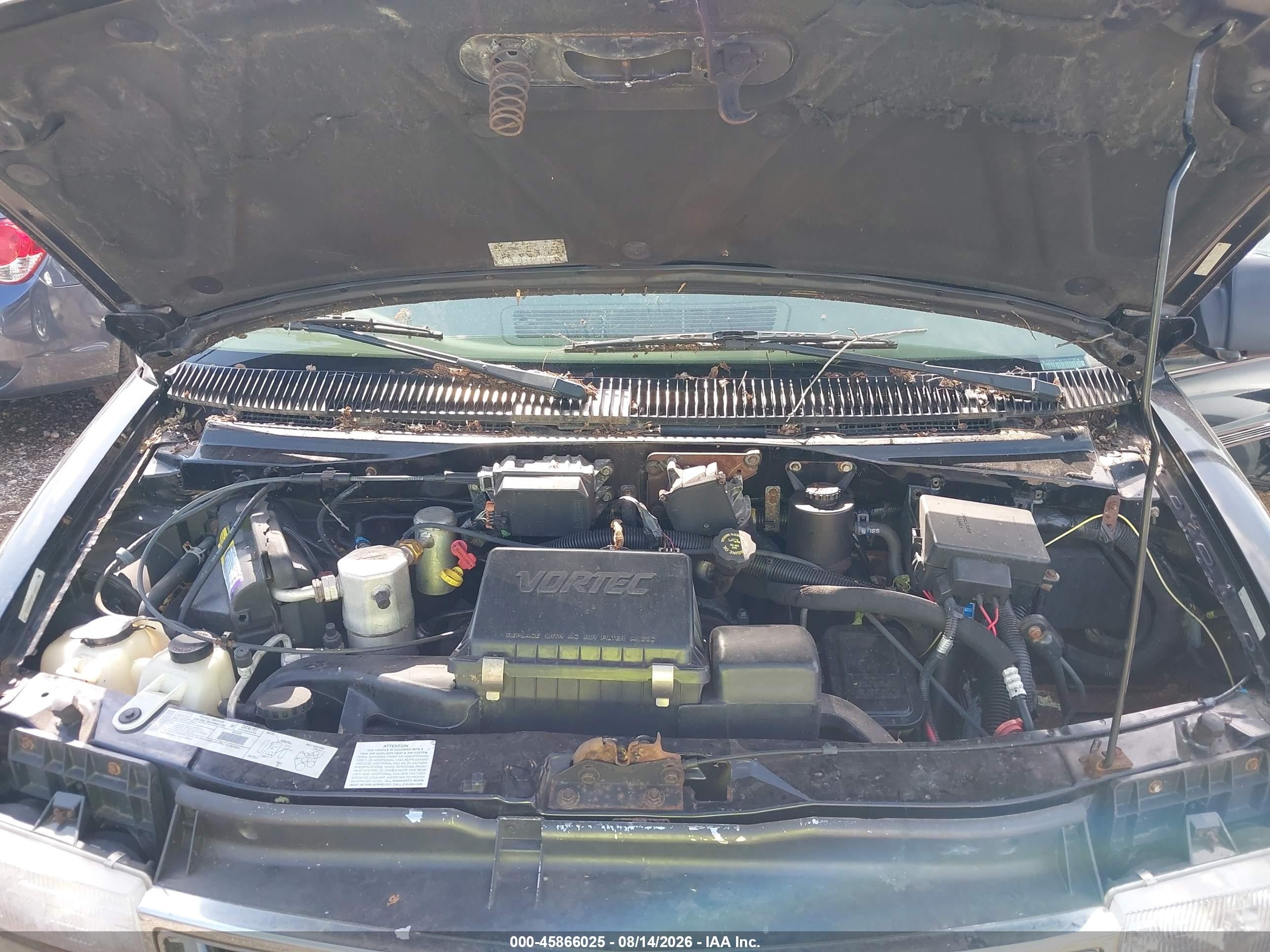 2000 Gmc Safari Upfitter Pkg. Black vin: 1GDDM19WXYB527767