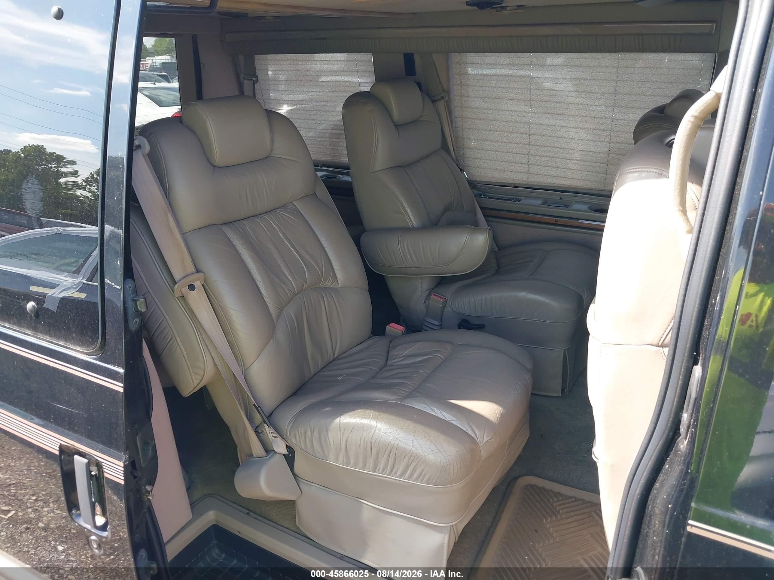 2000 Gmc Safari Upfitter Pkg. Black vin: 1GDDM19WXYB527767