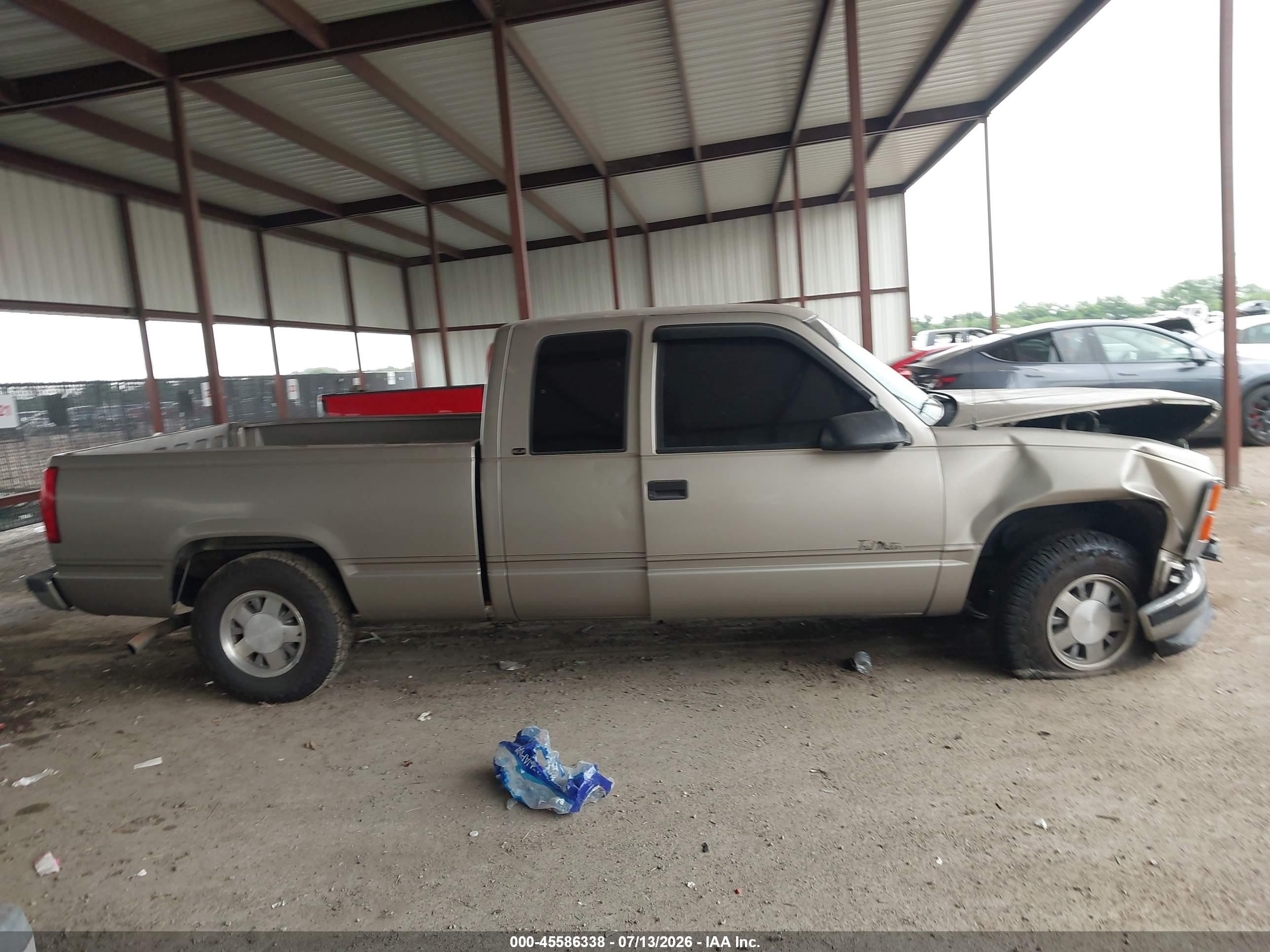 1999 Gmc Sierra Classic 1500 Sle (carry-over) Beige vin: 1GDEC19R6XR512030