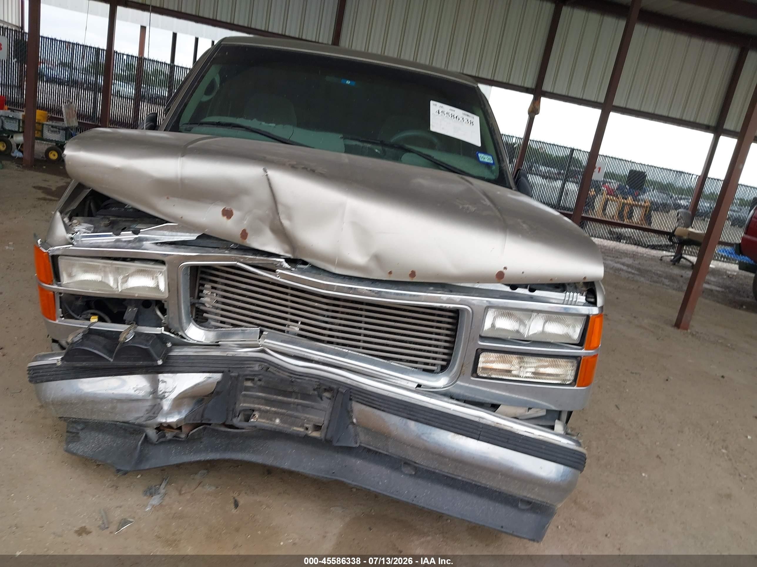 1999 Gmc Sierra Classic 1500 Sle (carry-over) Beige vin: 1GDEC19R6XR512030