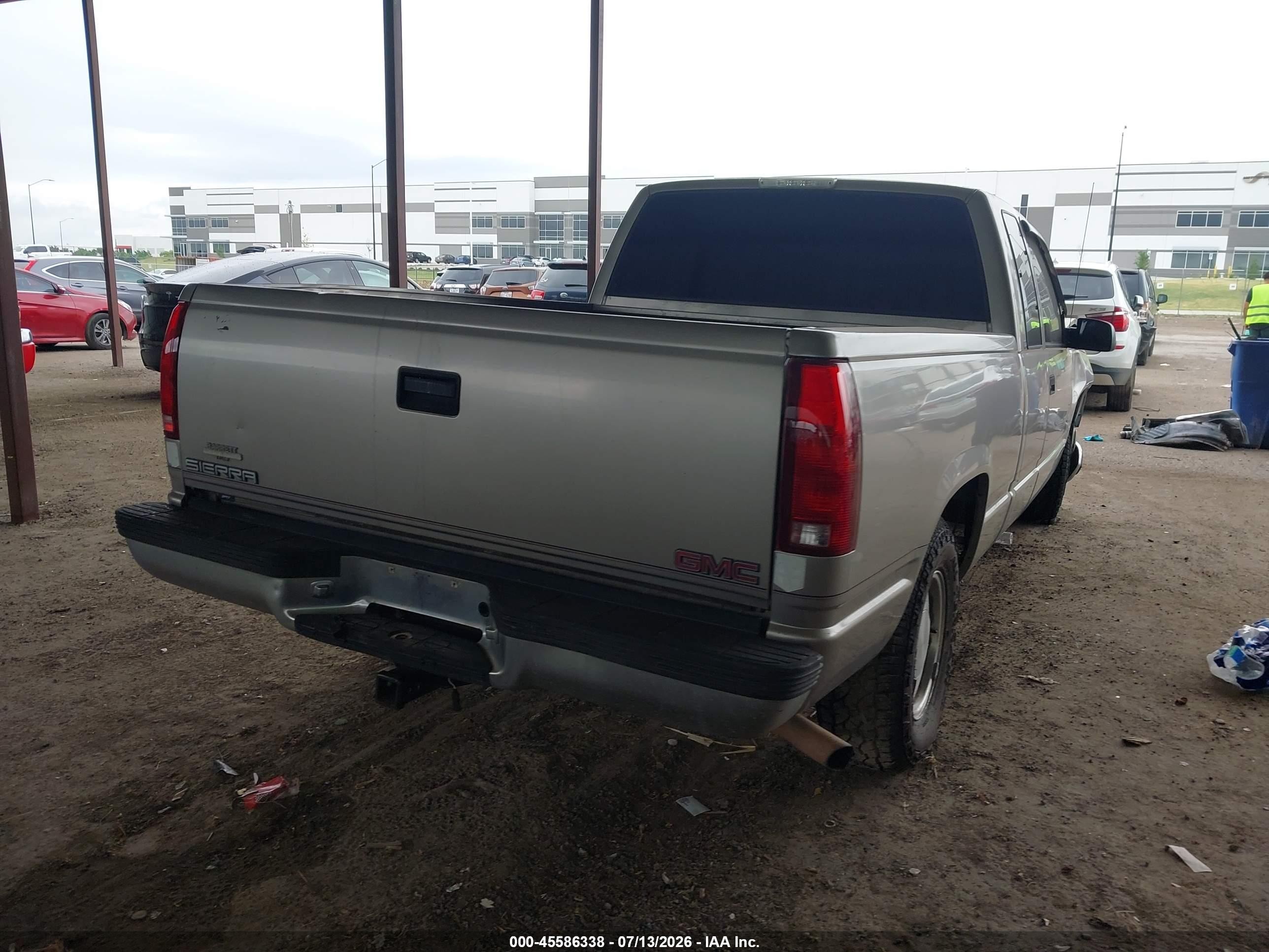 1999 Gmc Sierra Classic 1500 Sle (carry-over) Beige vin: 1GDEC19R6XR512030
