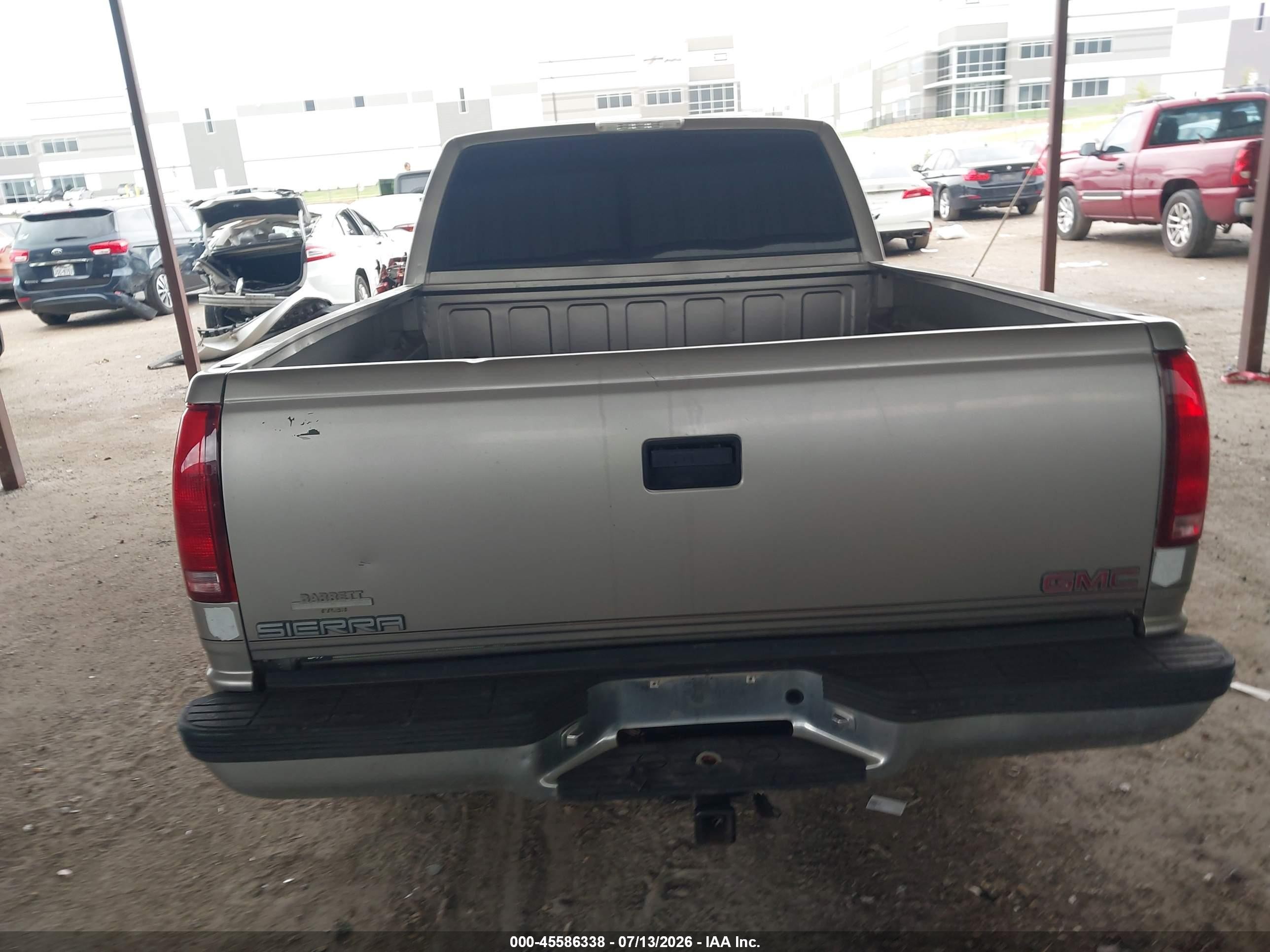 1999 Gmc Sierra Classic 1500 Sle (carry-over) Beige vin: 1GDEC19R6XR512030