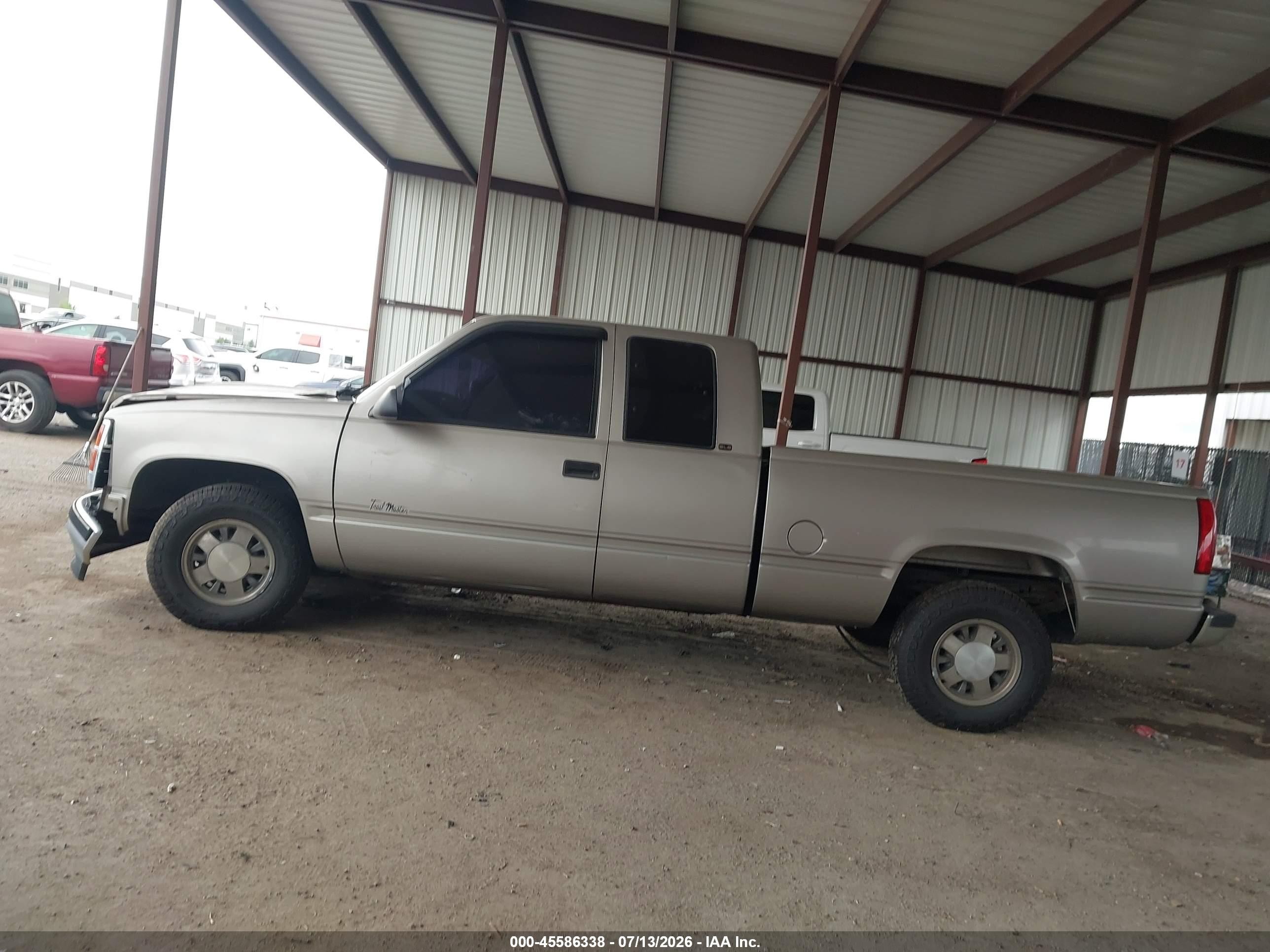 1999 Gmc Sierra Classic 1500 Sle (carry-over) Beige vin: 1GDEC19R6XR512030