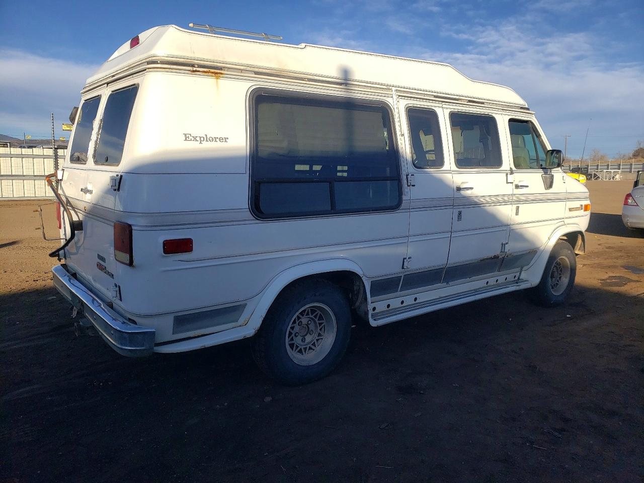 1995 Gmc Rally Wagon / Van G2500 White vin: 1GDEG25K0SF527412