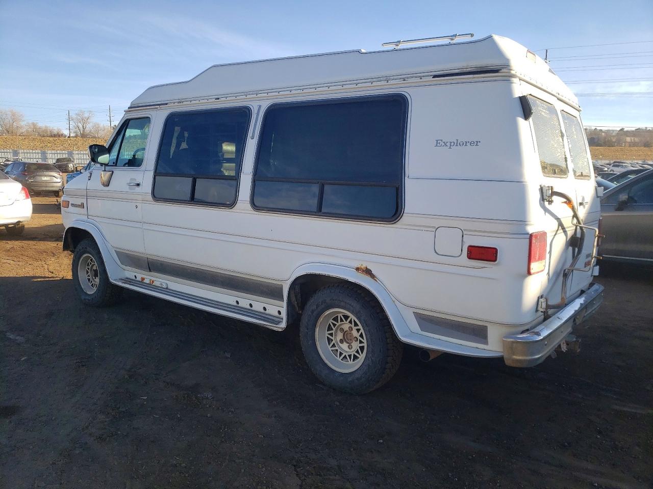1995 Gmc Rally Wagon / Van G2500 White vin: 1GDEG25K0SF527412