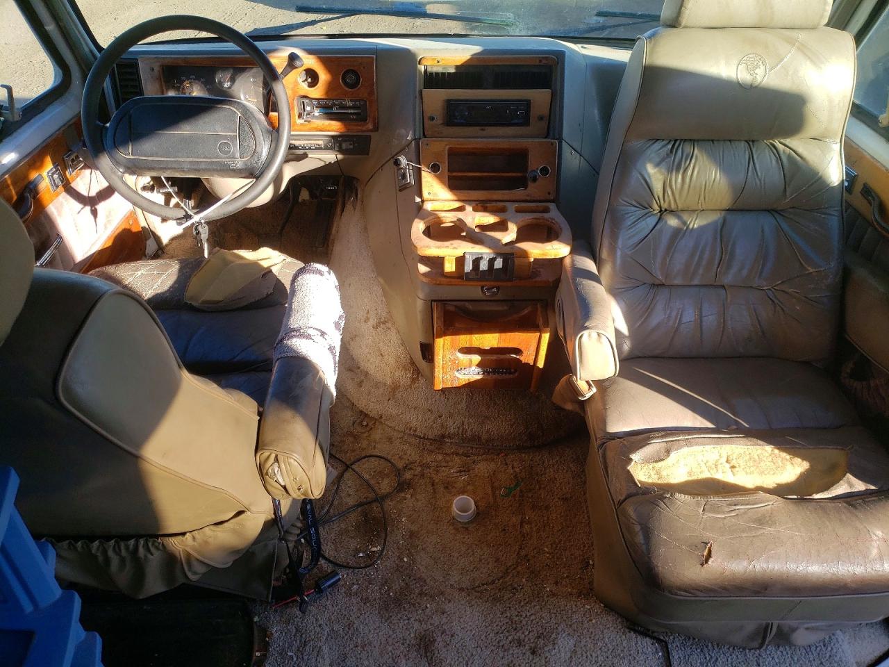 1995 Gmc Rally Wagon / Van G2500 White vin: 1GDEG25K0SF527412