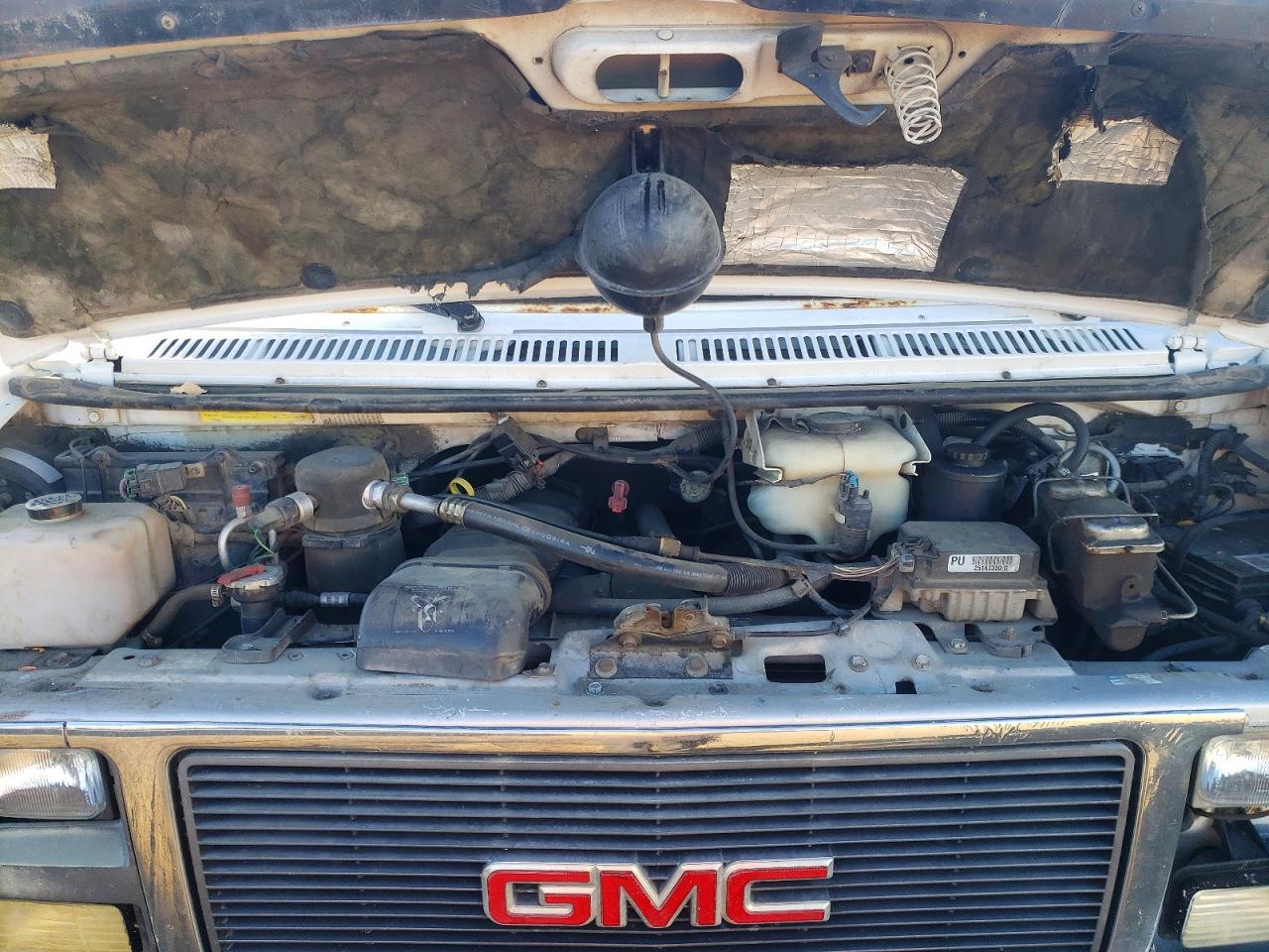 1995 Gmc Rally Wagon / Van G2500 White vin: 1GDEG25K0SF527412