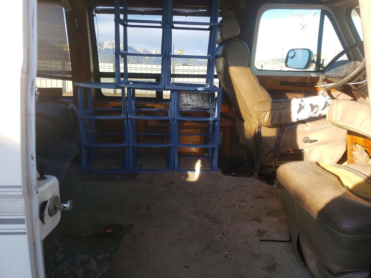 1995 Gmc Rally Wagon / Van G2500 White vin: 1GDEG25K0SF527412