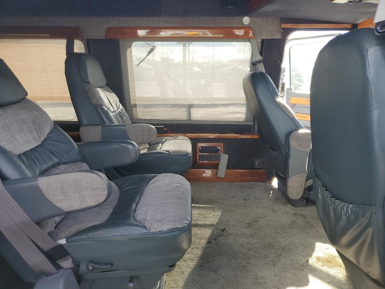 1995 Gmc Rally Wagon / Van G2500 White vin: 1GDEG25K3SF545306
