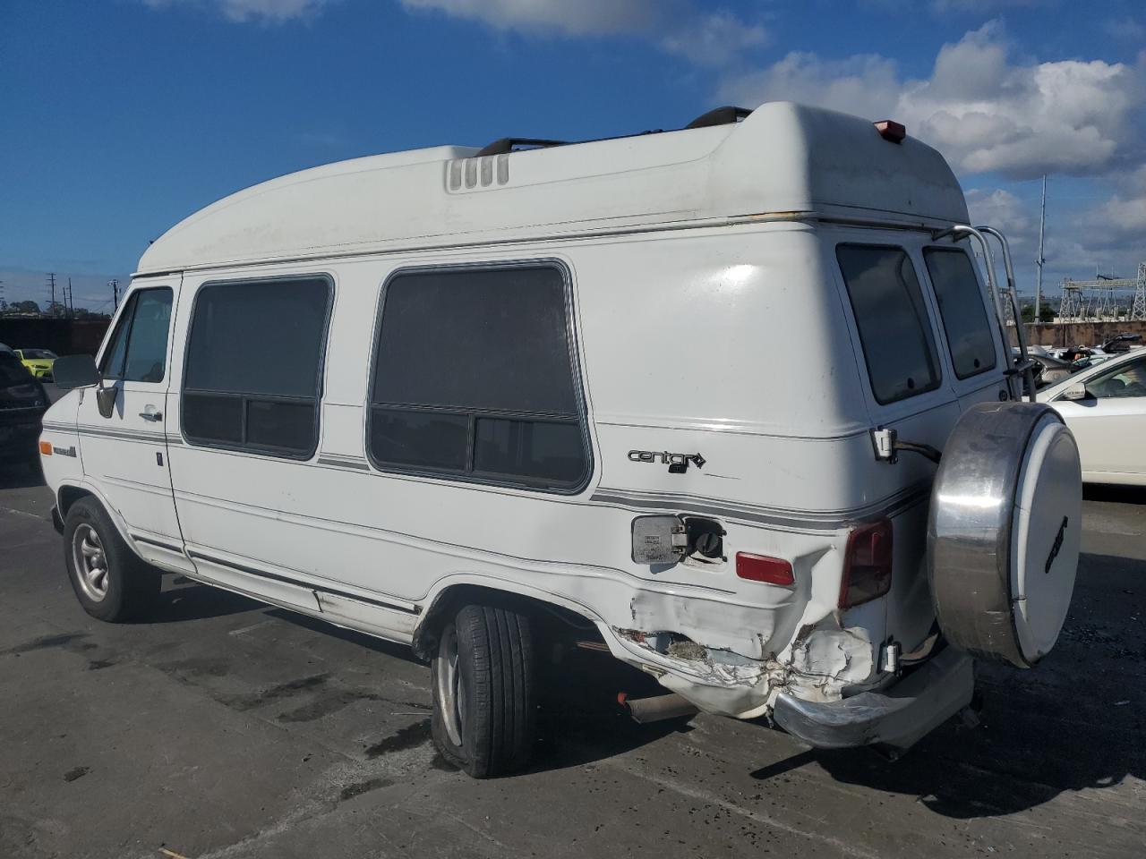 1995 Gmc Rally Wagon / Van G2500 White vin: 1GDEG25K3SF545306