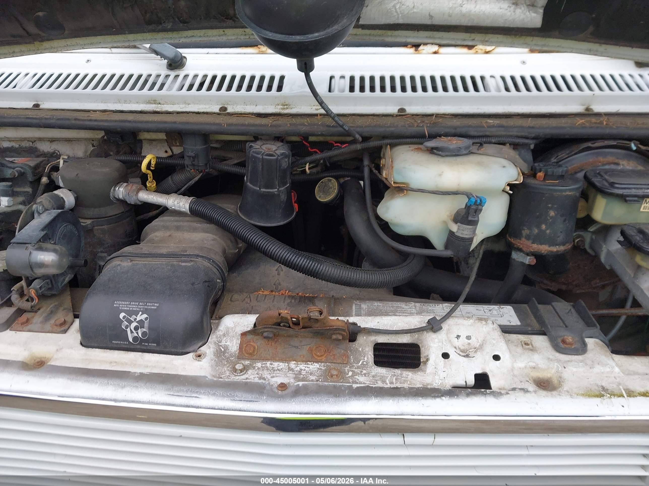 1993 Gmc Rally Wagon / Van G2500 Белый vin: 1GDEG25K4PF501709