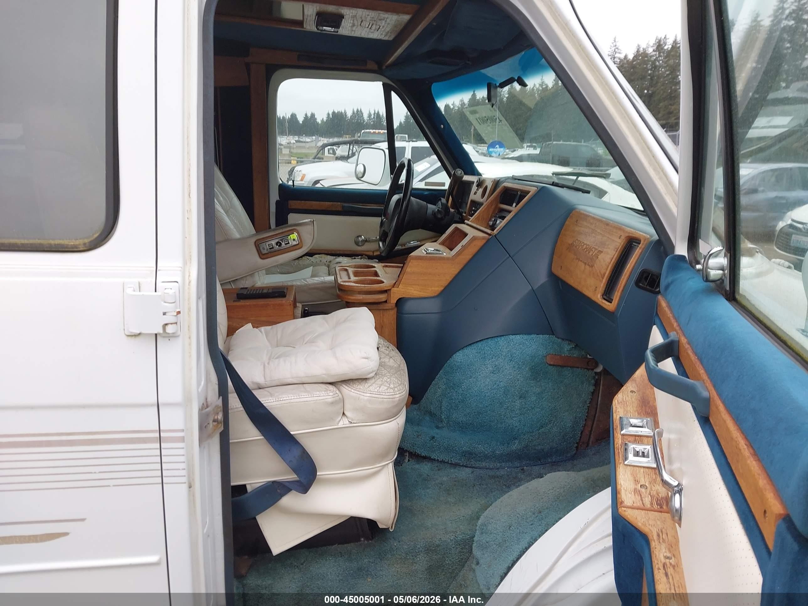 1993 Gmc Rally Wagon / Van G2500 Белый vin: 1GDEG25K4PF501709