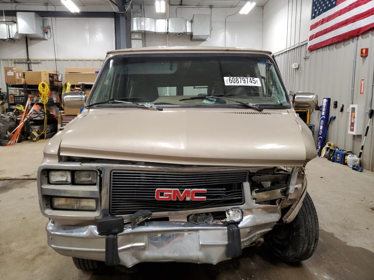 1994 Gmc Rally Wagon / Van G2500   Желто-коричневый vin: 1GDEG25K4RF517086