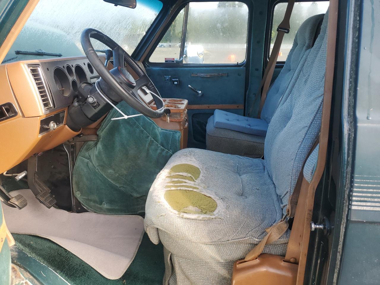 1991 Gmc Rally Wagon / Van G2500 Green vin: 1GDEG25K6M7504729