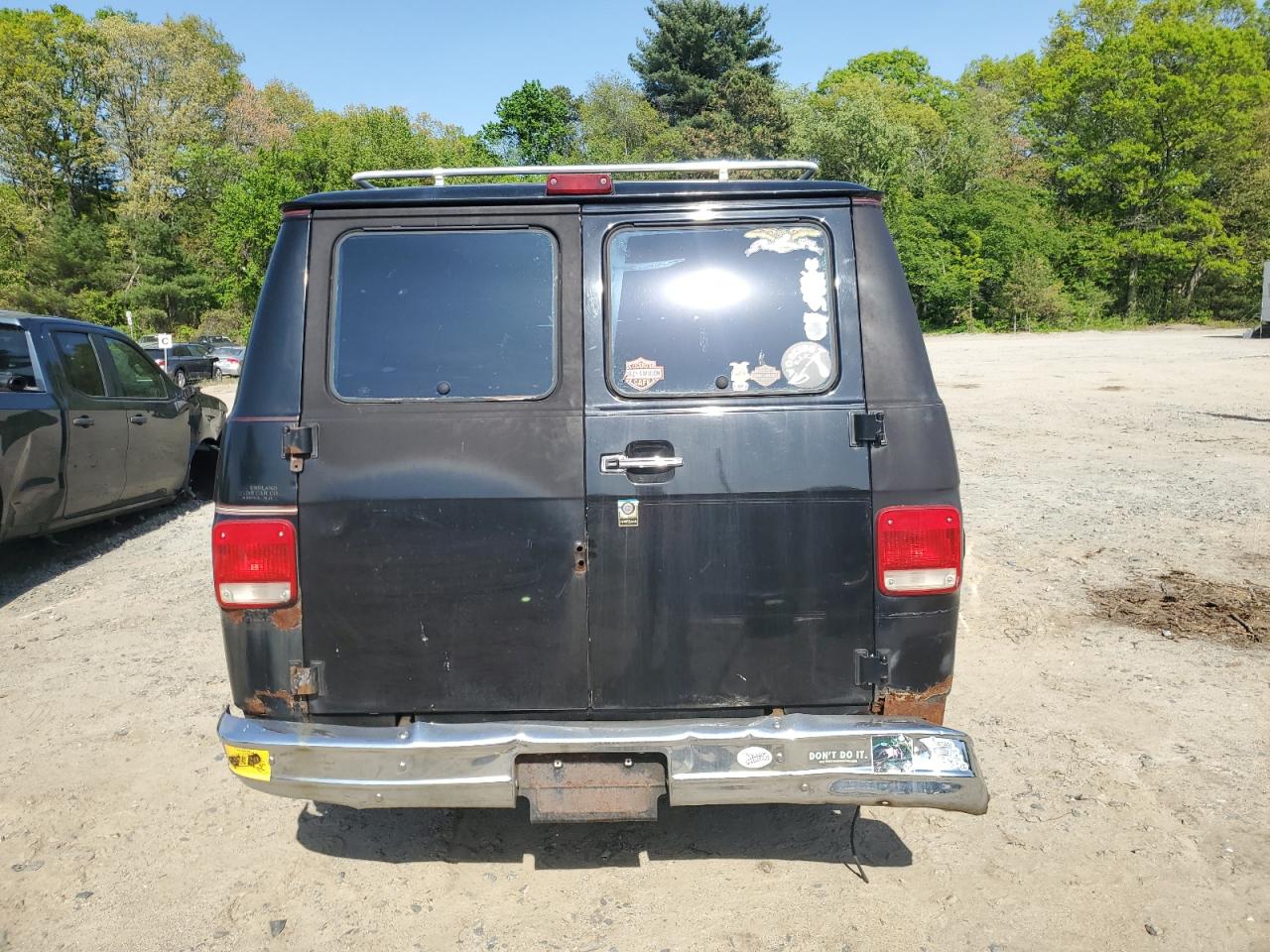 1995 Gmc Rally Wagon / Van G2500 Black vin: 1GDEG25K6SF506970