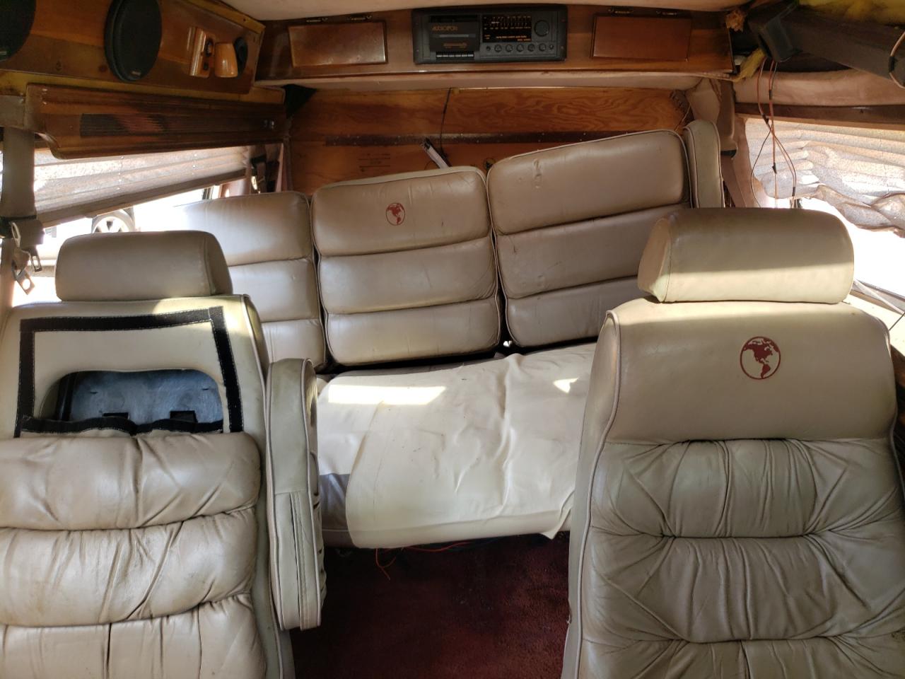 1995 Gmc Rally Wagon / Van G2500 Maroon vin: 1GDEG25K6SF558034