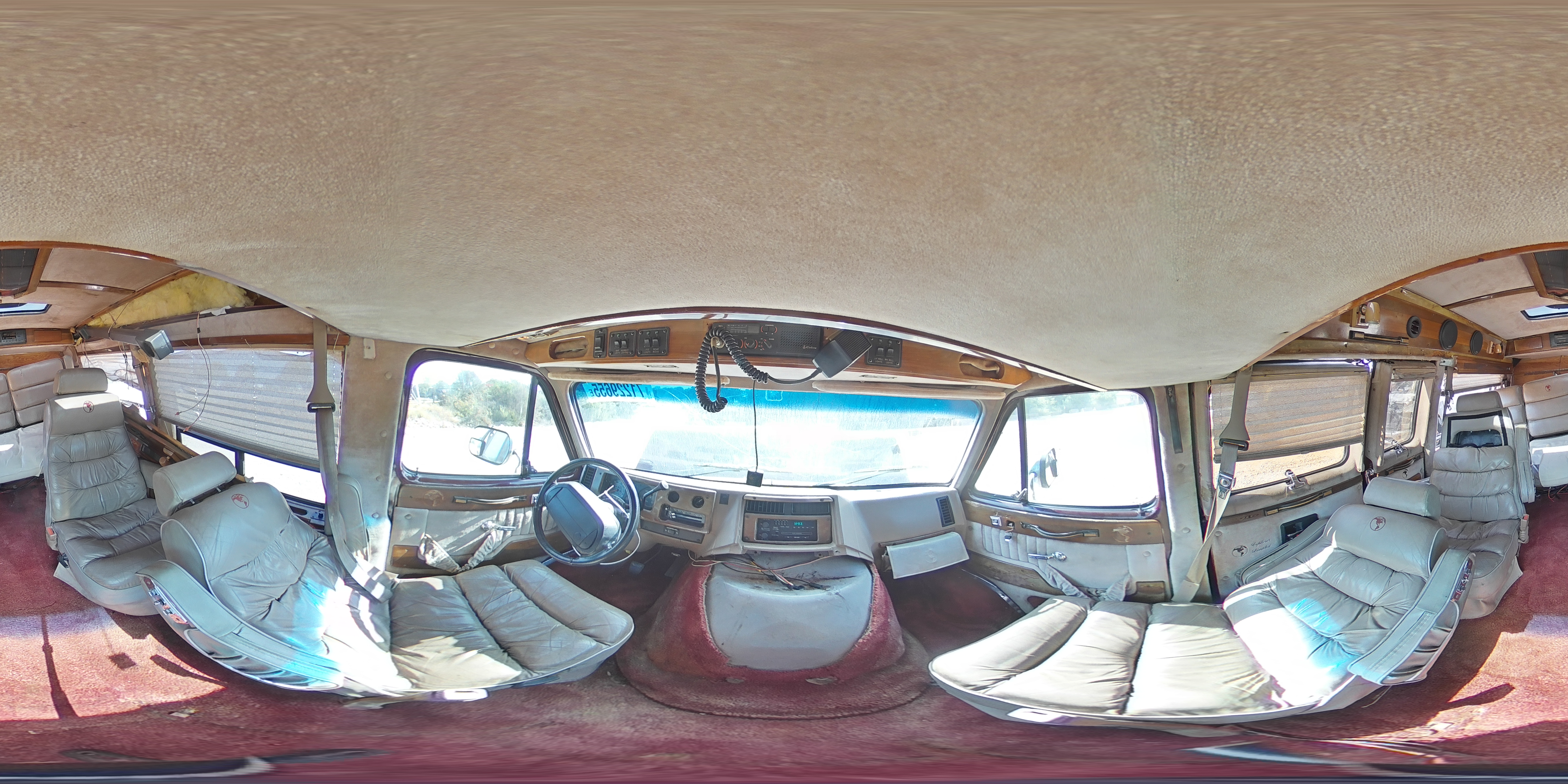 1995 Gmc Rally Wagon / Van G2500 Maroon vin: 1GDEG25K6SF558034