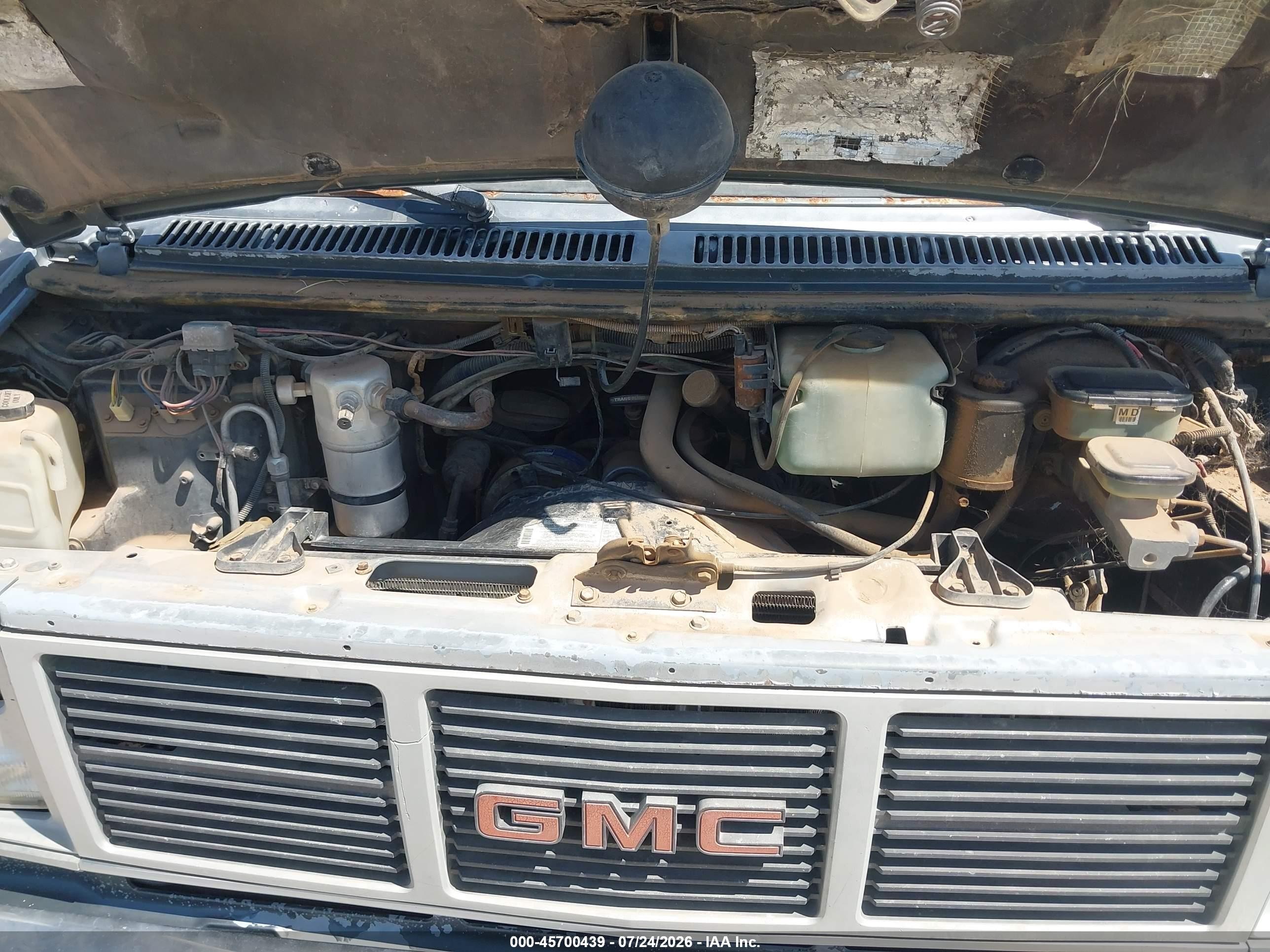 1989 Gmc Rally Wagon / Van G2500 Silver vin: 1GDEG25K8K7514546
