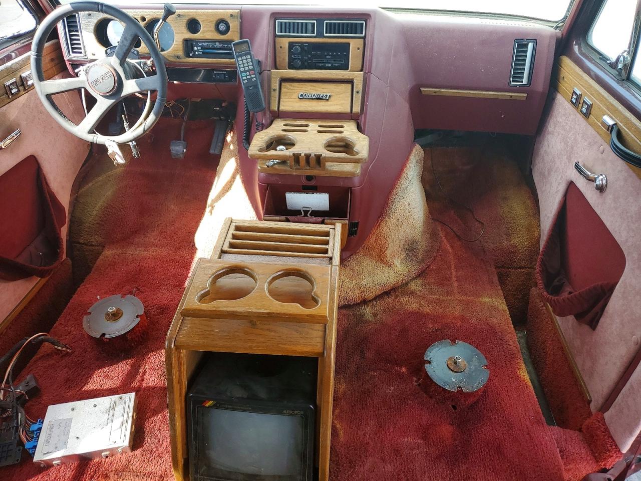 1991 Gmc Rally Wagon / Van G2500 Brown vin: 1GDEG25K9M7510847