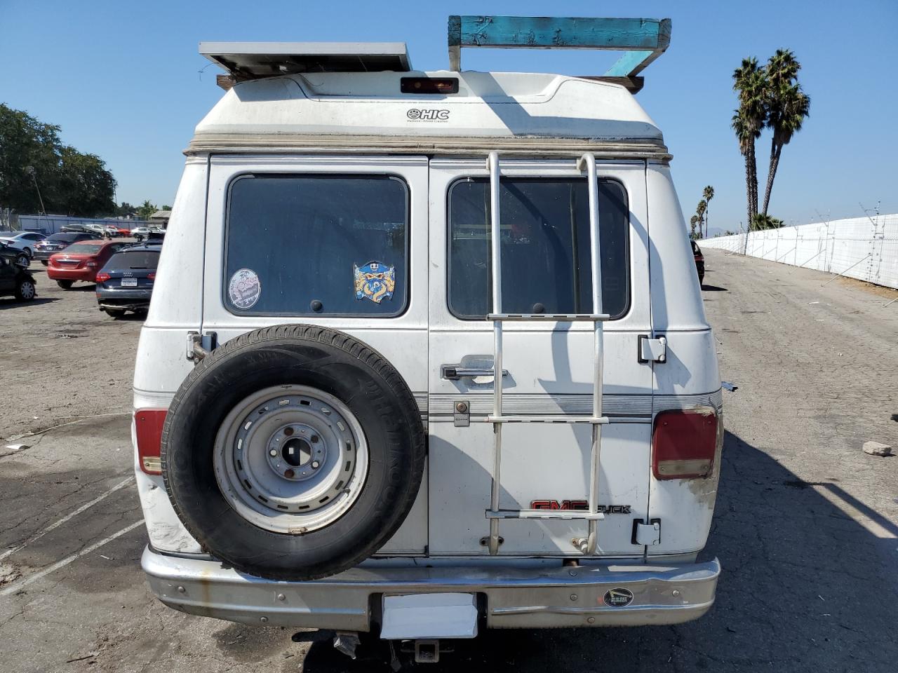 1994 Gmc Rally Wagon / Van G2500 White vin: 1GDEG25KXRF519134