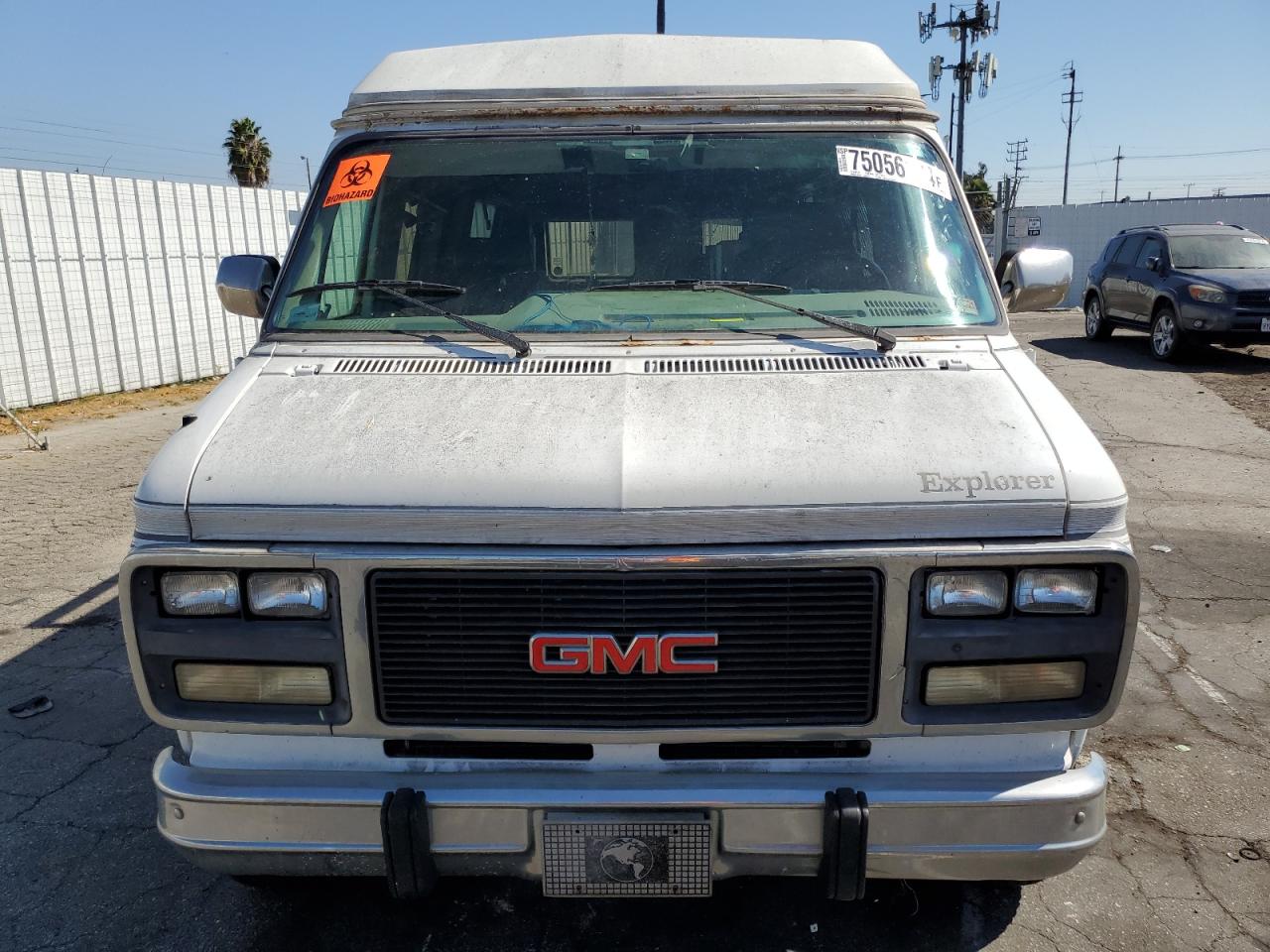1994 Gmc Rally Wagon / Van G2500 White vin: 1GDEG25KXRF519134