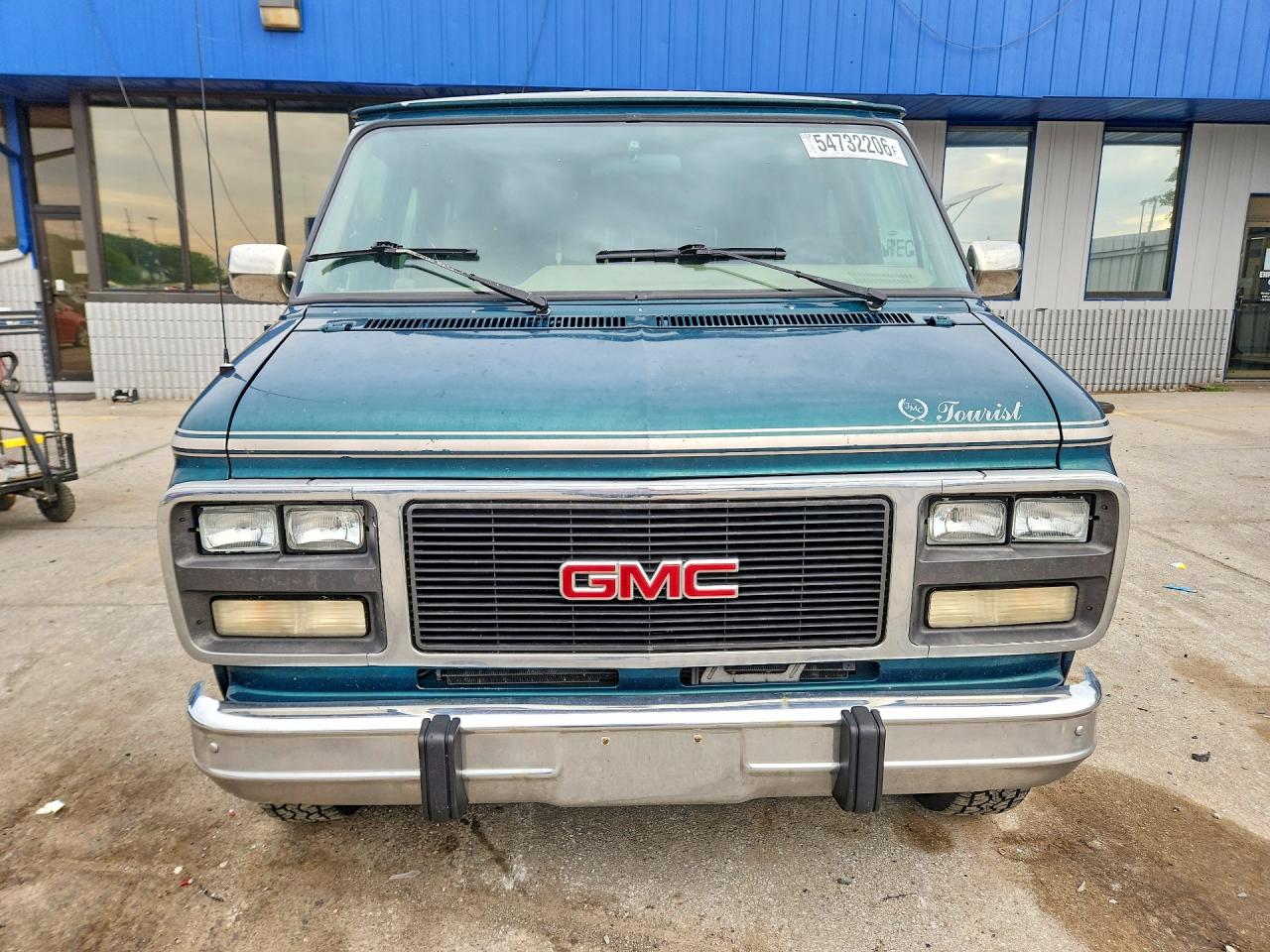 1995 Gmc Rally Wagon / Van G2500 Green vin: 1GDEG25Z0SF503284