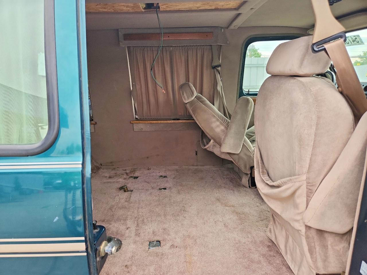 1995 Gmc Rally Wagon / Van G2500 Green vin: 1GDEG25Z0SF503284