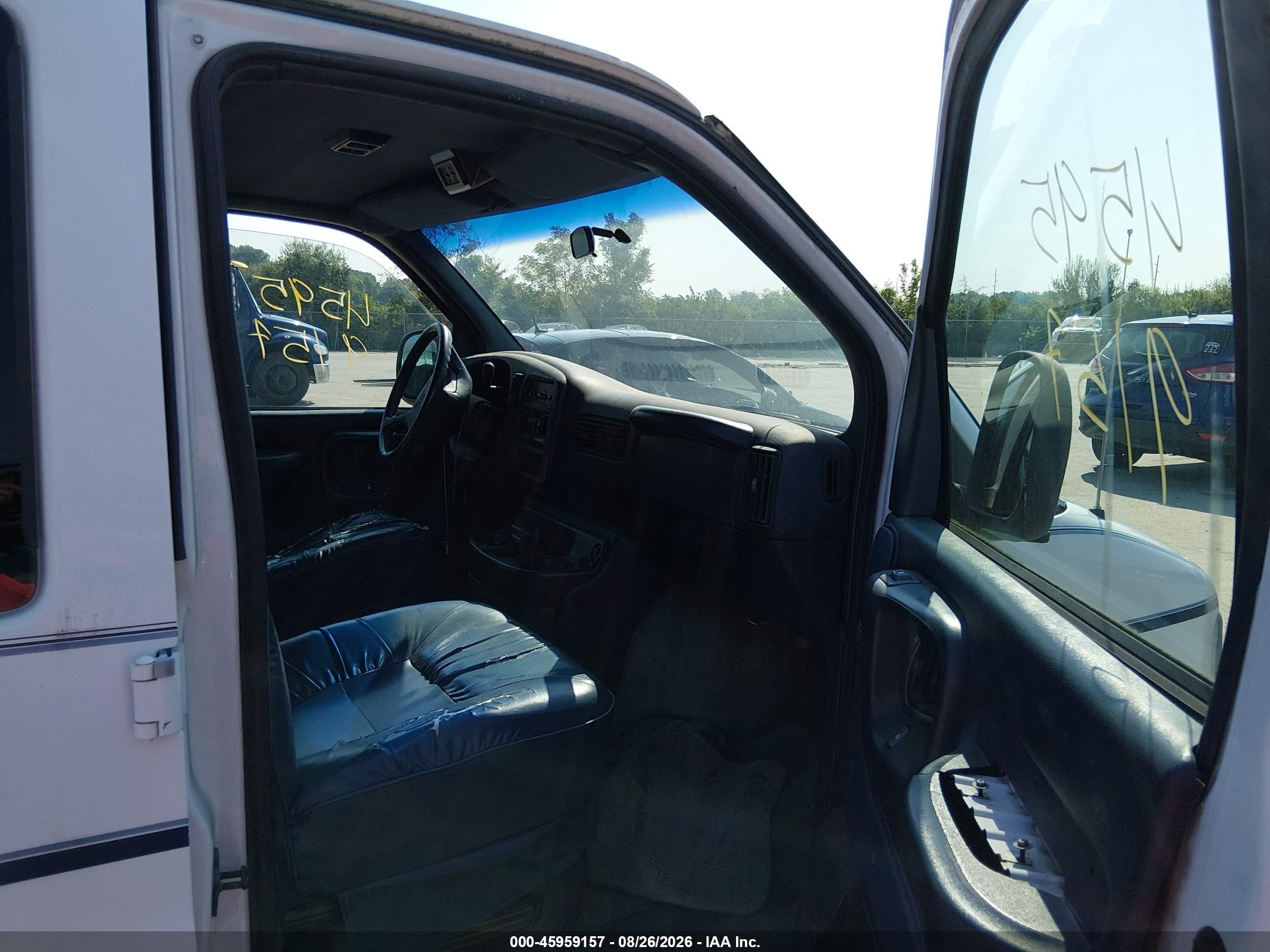 1996 Gmc Savana Rv G1500 White vin: 1GDFG15M6T1041878