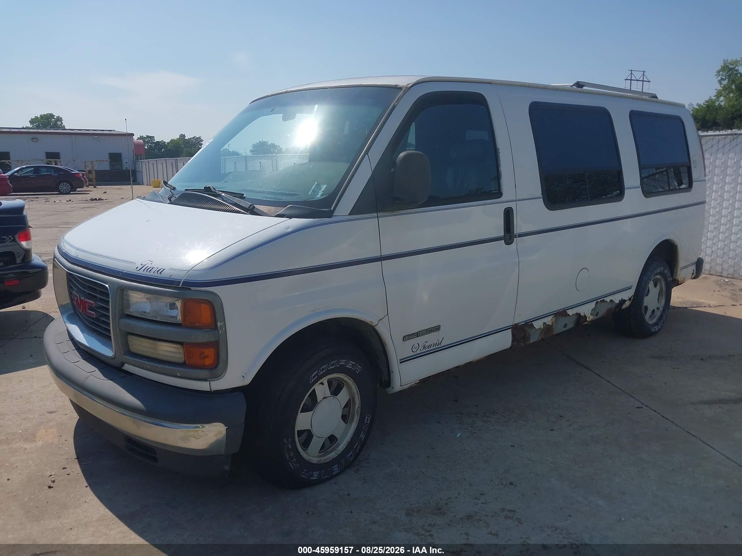 1996 Gmc Savana Rv G1500 White vin: 1GDFG15M6T1041878