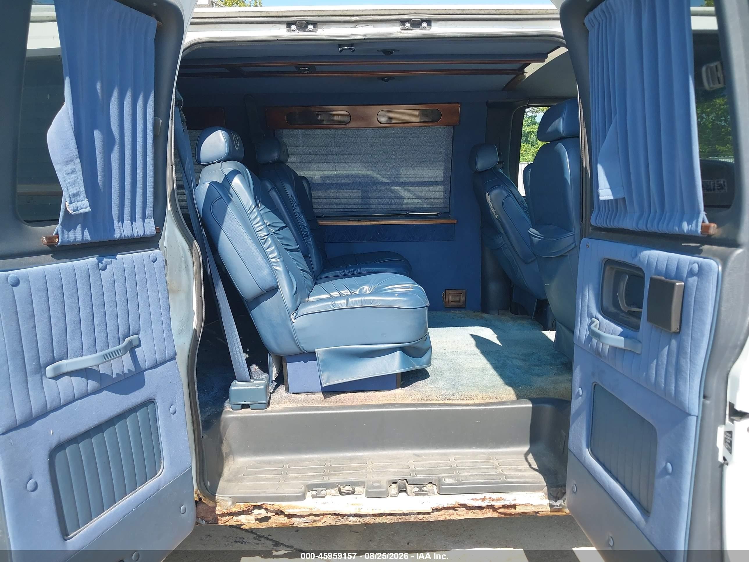 1996 Gmc Savana Rv G1500 White vin: 1GDFG15M6T1041878