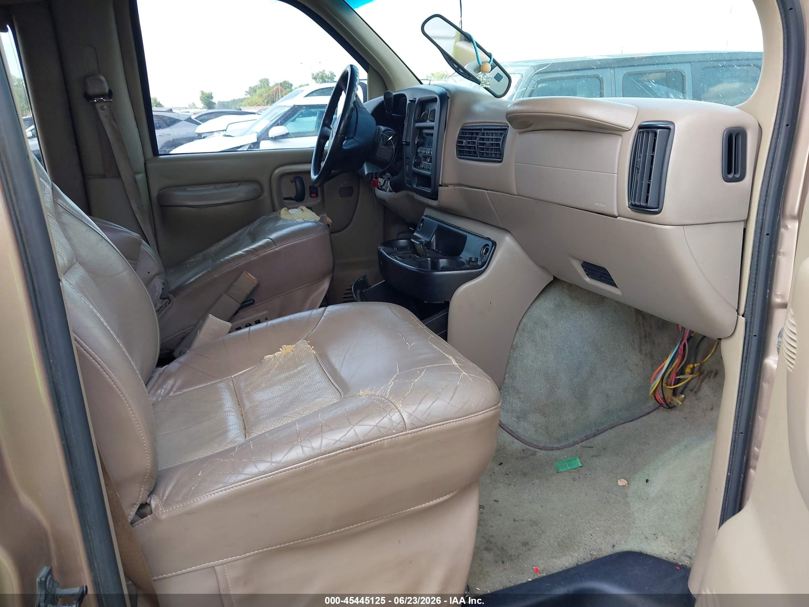 2002 Gmc Savana Passenger Standard Gold vin: 1GDFG15M921208703
