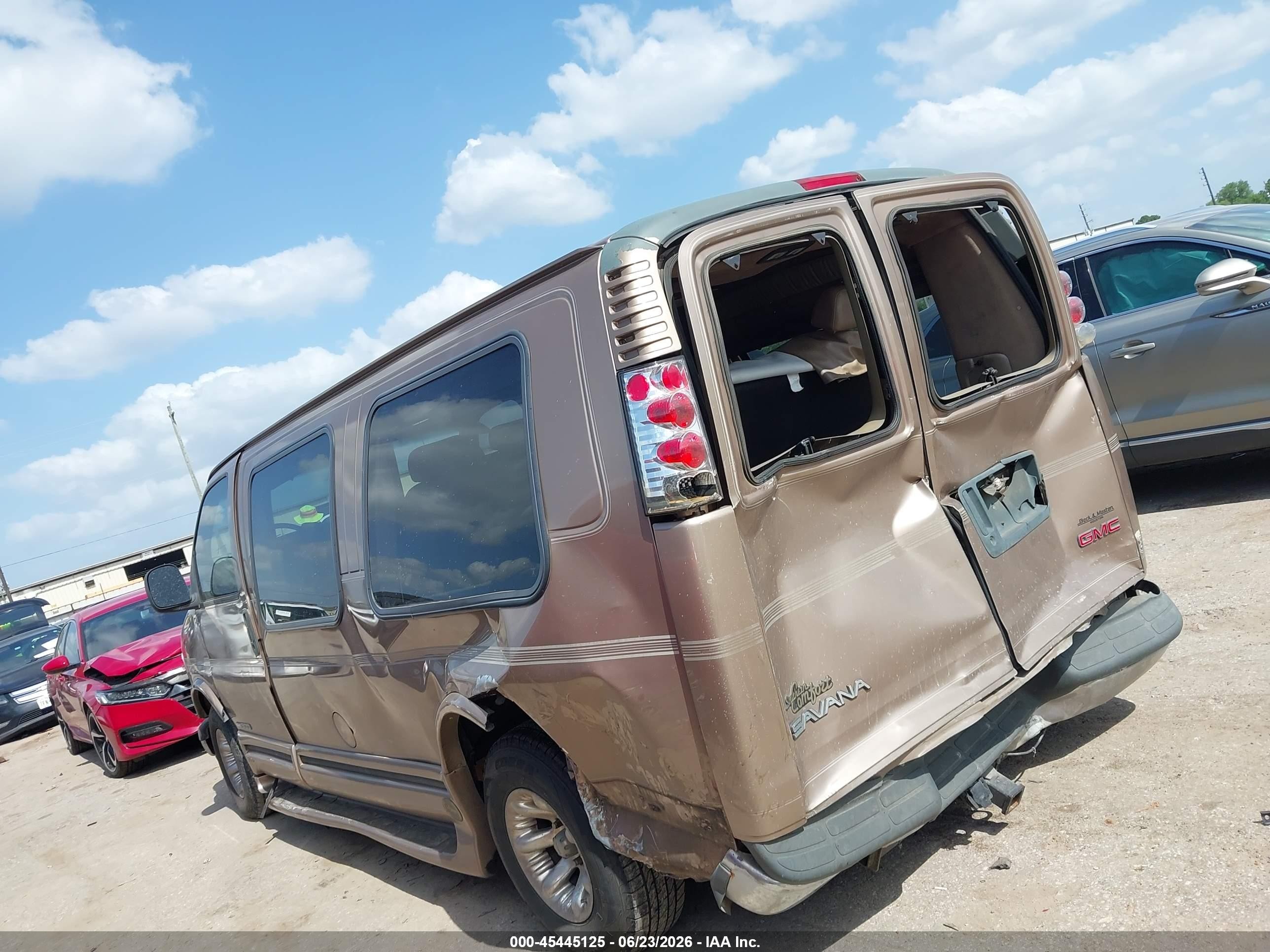 2002 Gmc Savana Passenger Standard Gold vin: 1GDFG15M921208703
