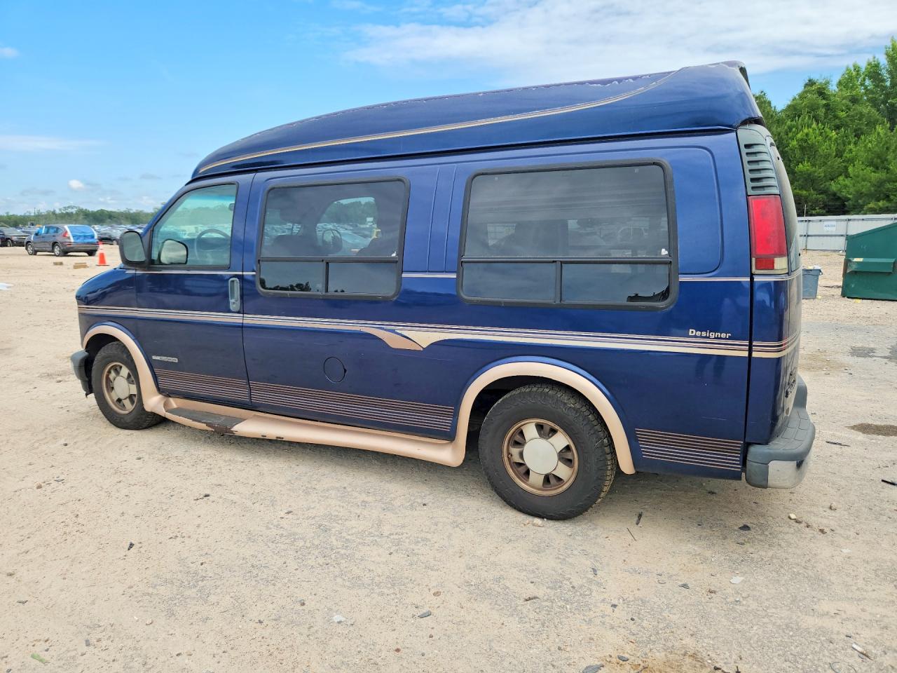 2002 Gmc Savana Rv G1500 Blue vin: 1GDFG15R121206052