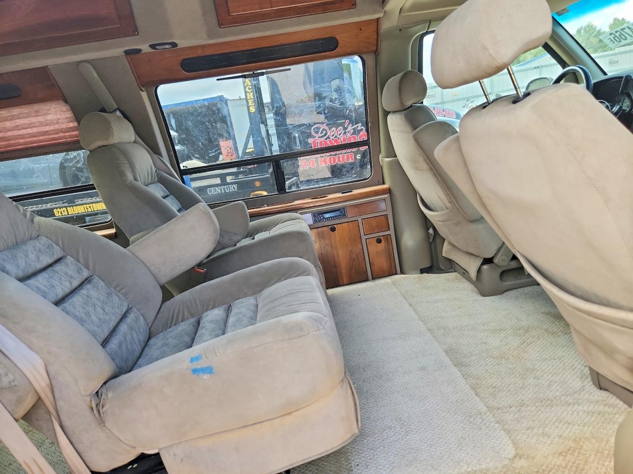 2002 Gmc Savana Rv G1500 Blue vin: 1GDFG15R121206052