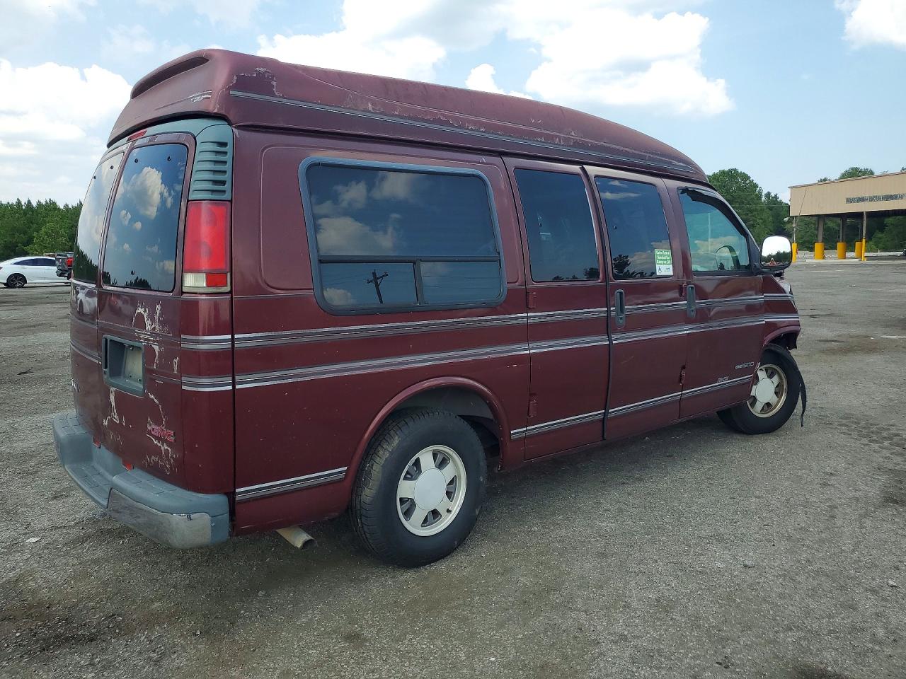 1999 Gmc Savana Rv G1500 Burgundy vin: 1GDFG15R1X1070545