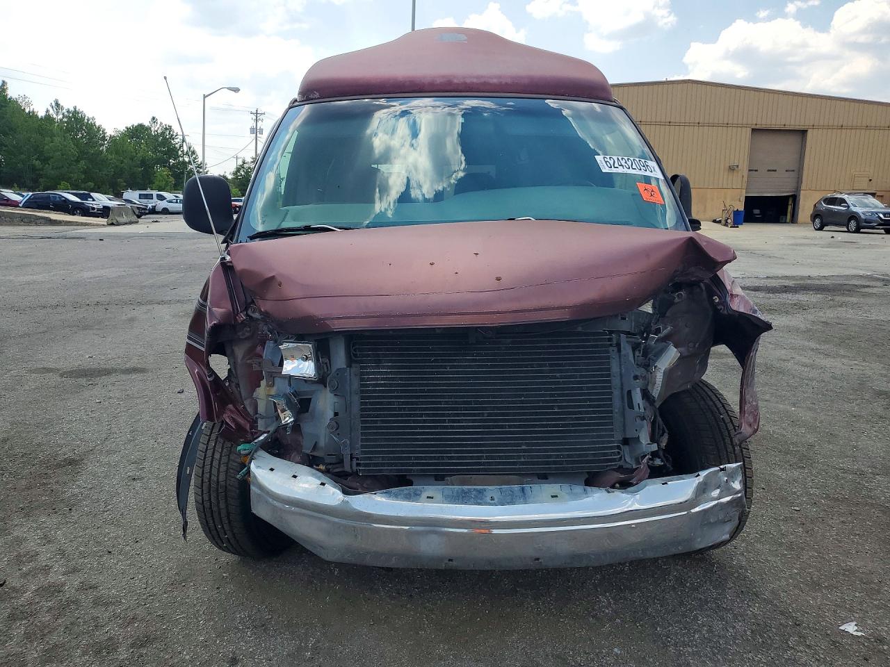 1999 Gmc Savana Rv G1500 Burgundy vin: 1GDFG15R1X1070545