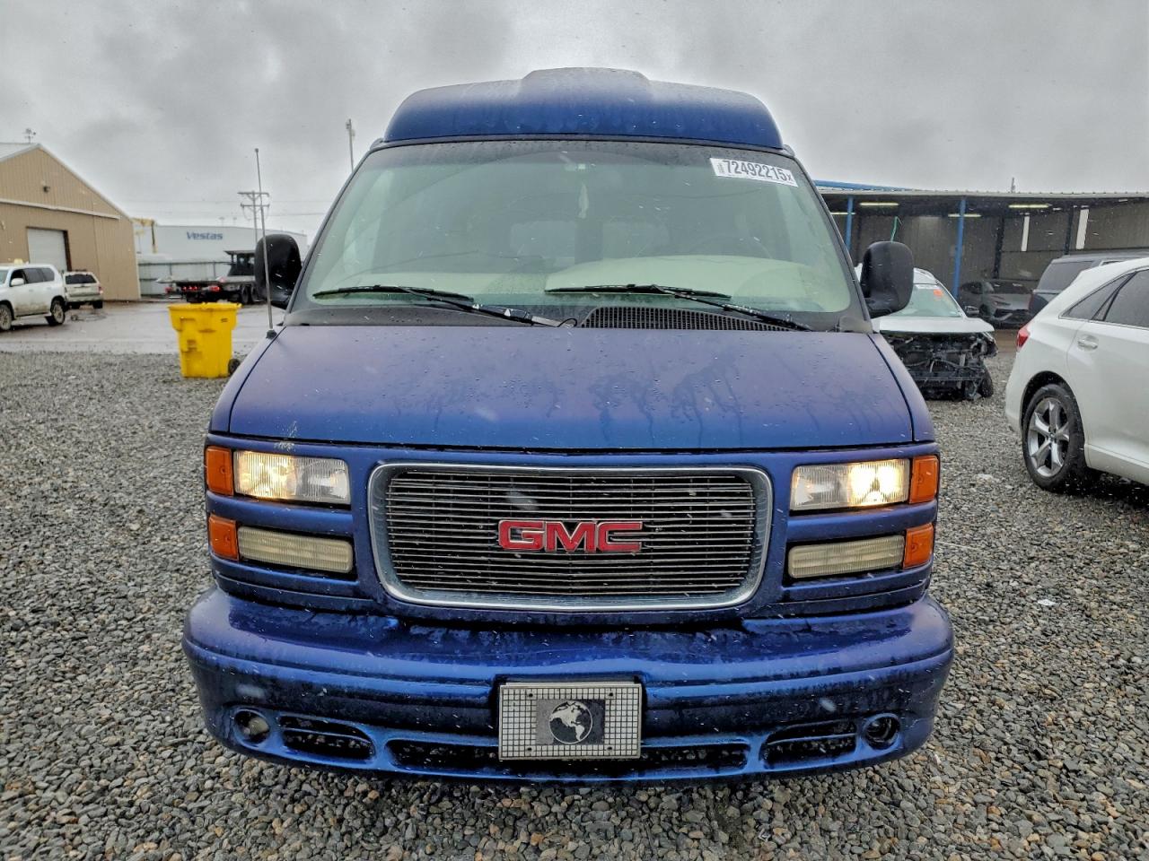2000 Gmc Savana Rv G1500 Blue vin: 1GDFG15R1Y1260024