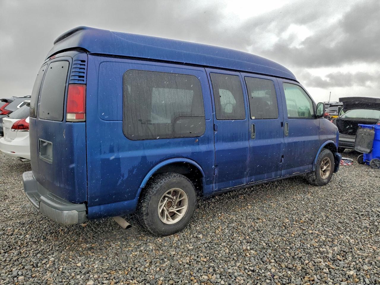 2000 Gmc Savana Rv G1500 Blue vin: 1GDFG15R1Y1260024