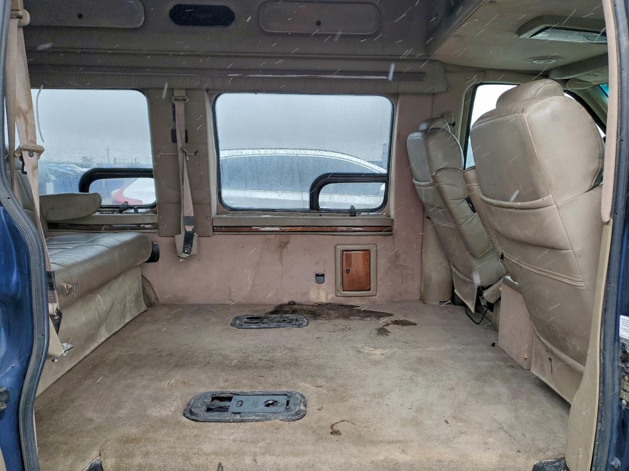 2000 Gmc Savana Rv G1500 Blue vin: 1GDFG15R1Y1260024