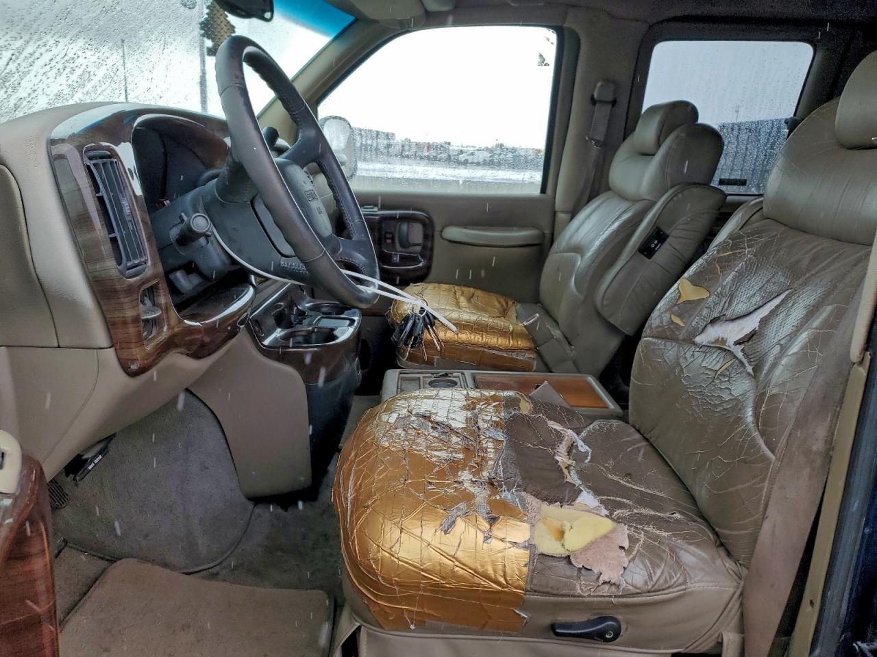 2000 Gmc Savana Rv G1500 Blue vin: 1GDFG15R1Y1260024