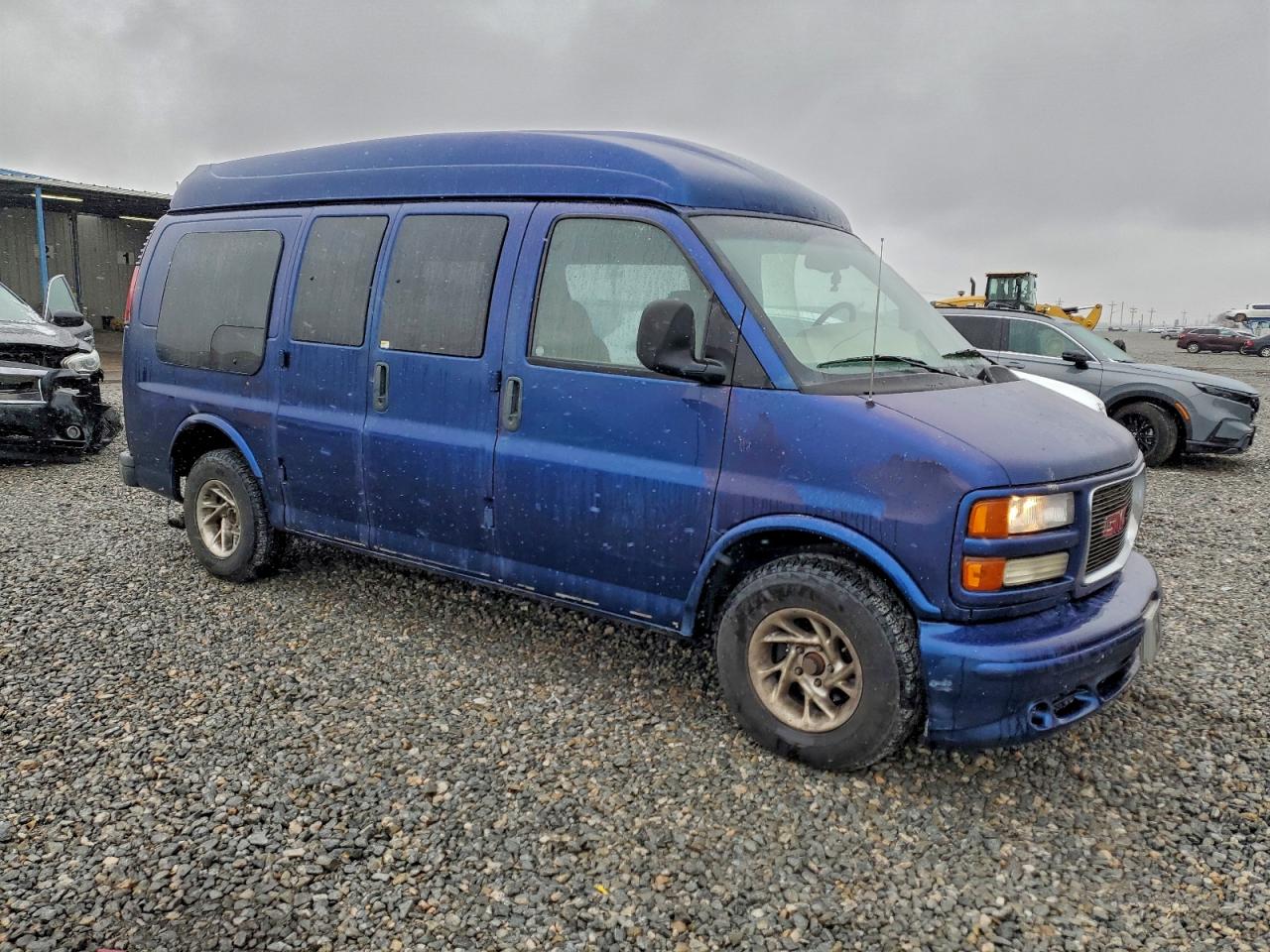 2000 Gmc Savana Rv G1500 Blue vin: 1GDFG15R1Y1260024