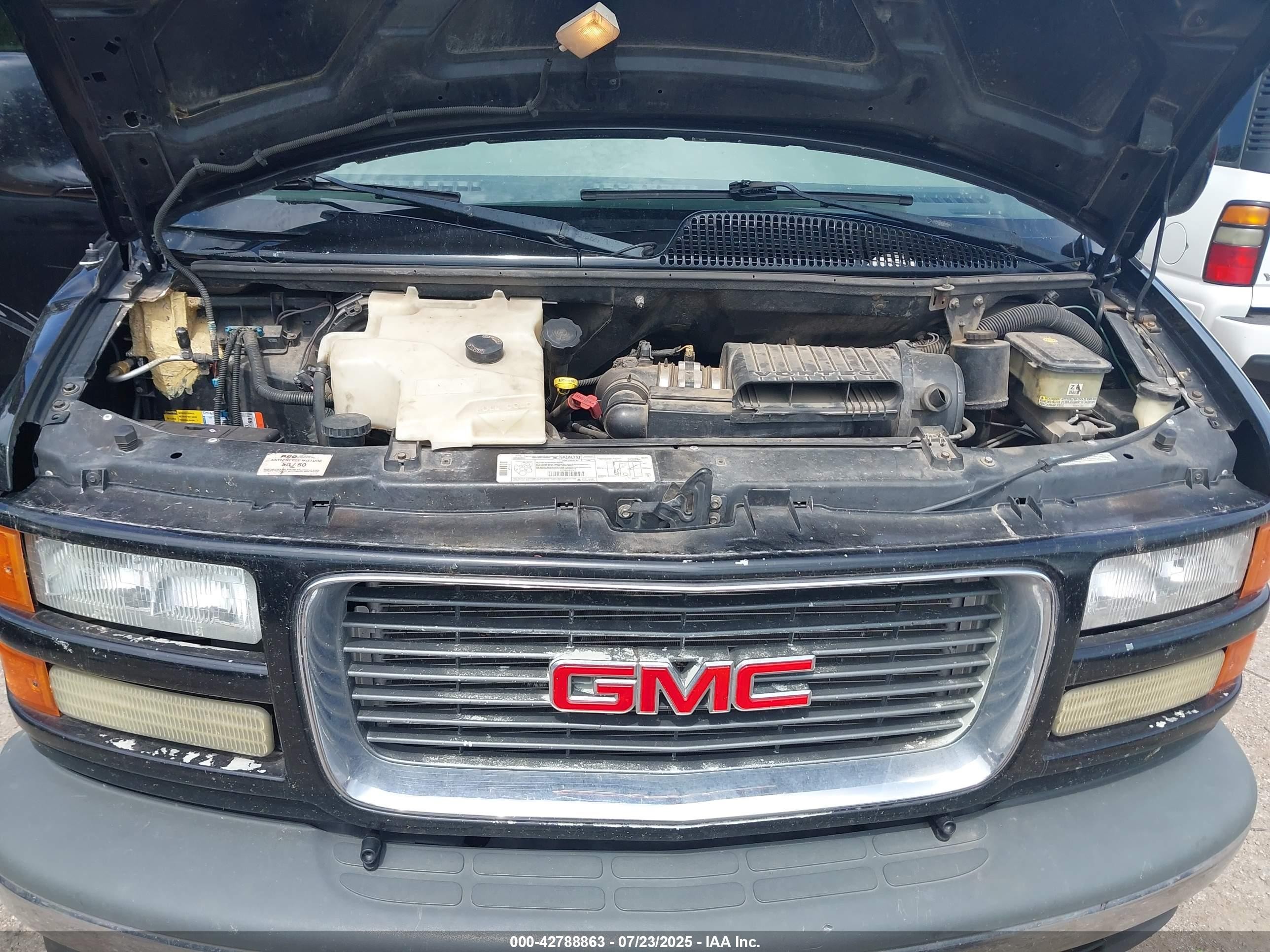2002 Gmc Savana Standard Black vin: 1GDFG15R221195515