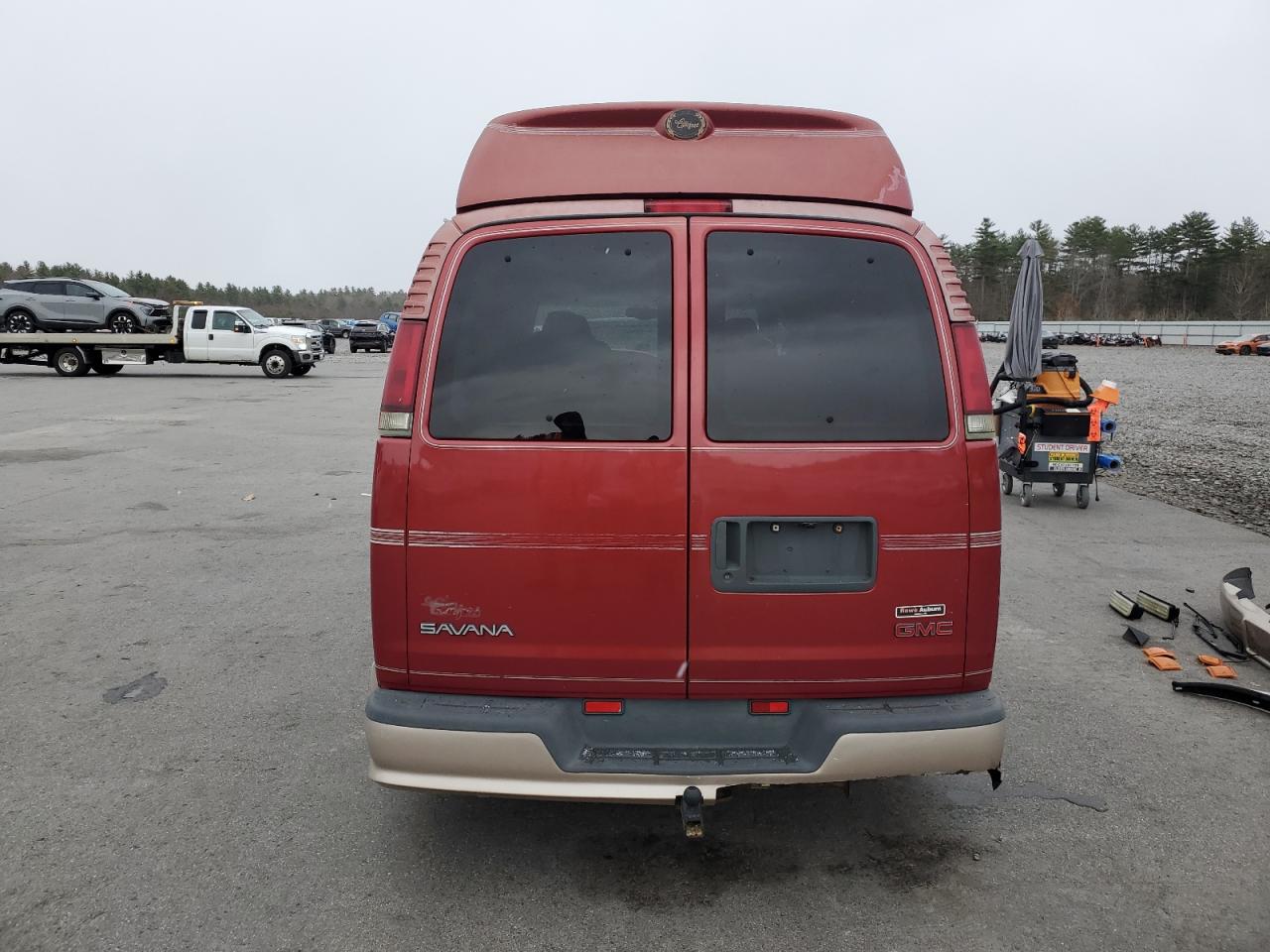 2002 Gmc Savana Rv G1500 Red vin: 1GDFG15R321218655